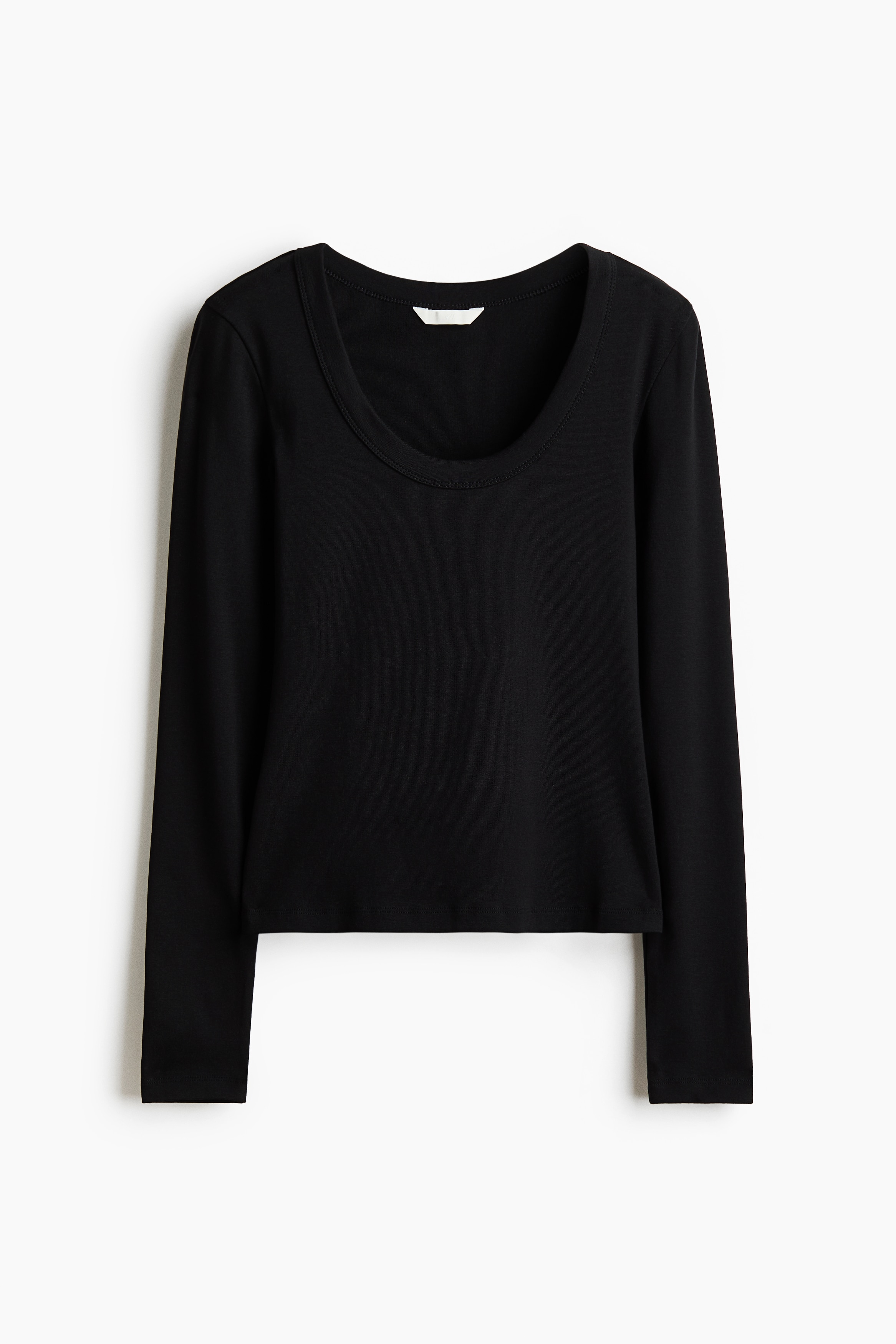 Bavlnené tričko - Čierna/Svetlá hnedosivá