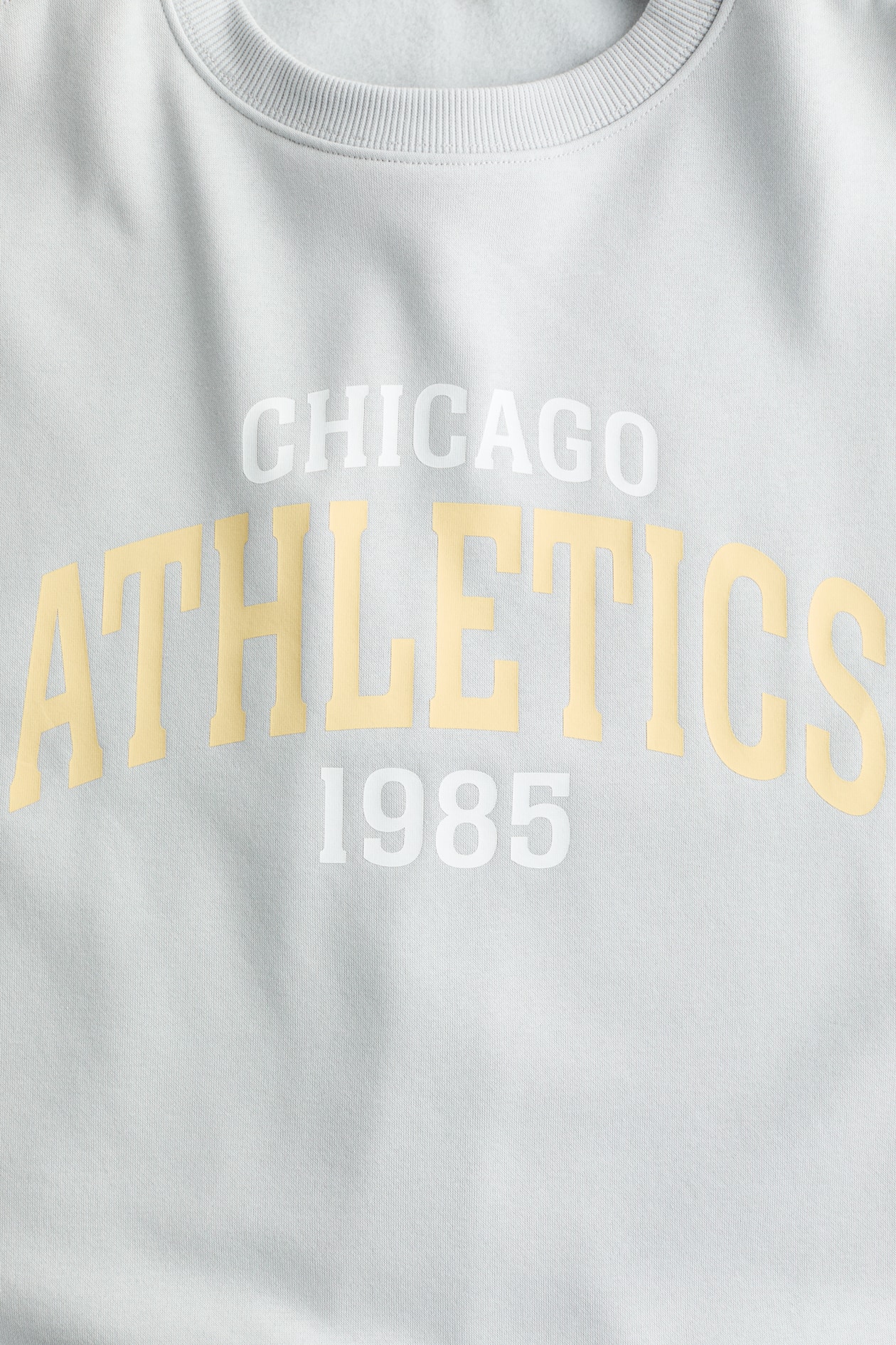 Sweatshirt with Text Motif - image 3