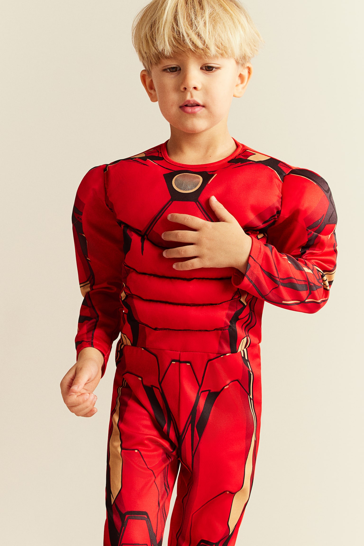 Fancy Dress Costume - Red/Iron Man/Blue/Spider-Man/Bright blue/Captain America/Black/The Mandalorian/Black/Batman/Green/Hulk/Blue/Captain America/Black/Venom/Blue/Superman - 3