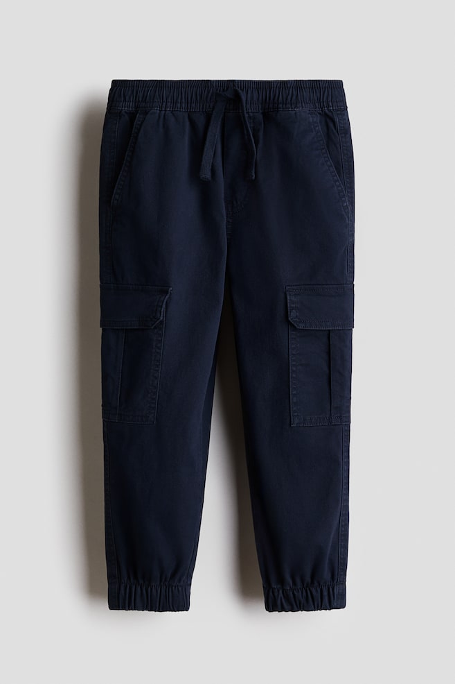 Cargo Pants - Navy blue/Khaki green - 1