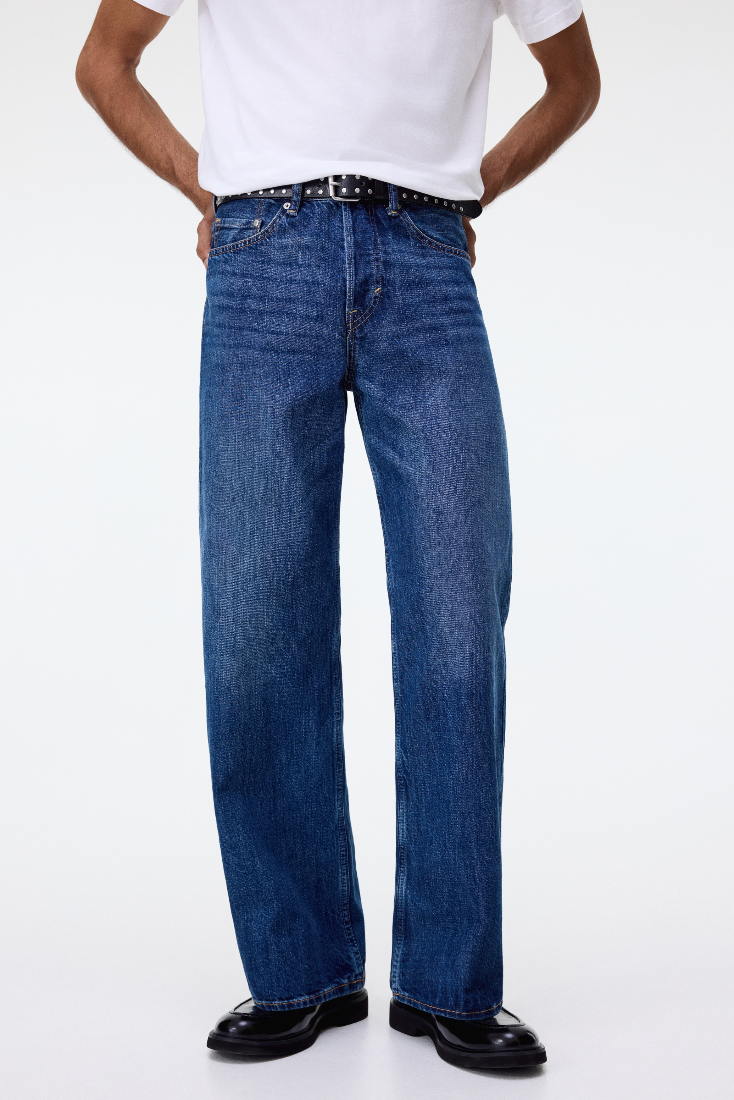 Men's Loose Fit Jeans | Loose leg & Regular Waist | H&M US Men's Loose Fit Jeans | Loose leg & Regular Waist | H&M US