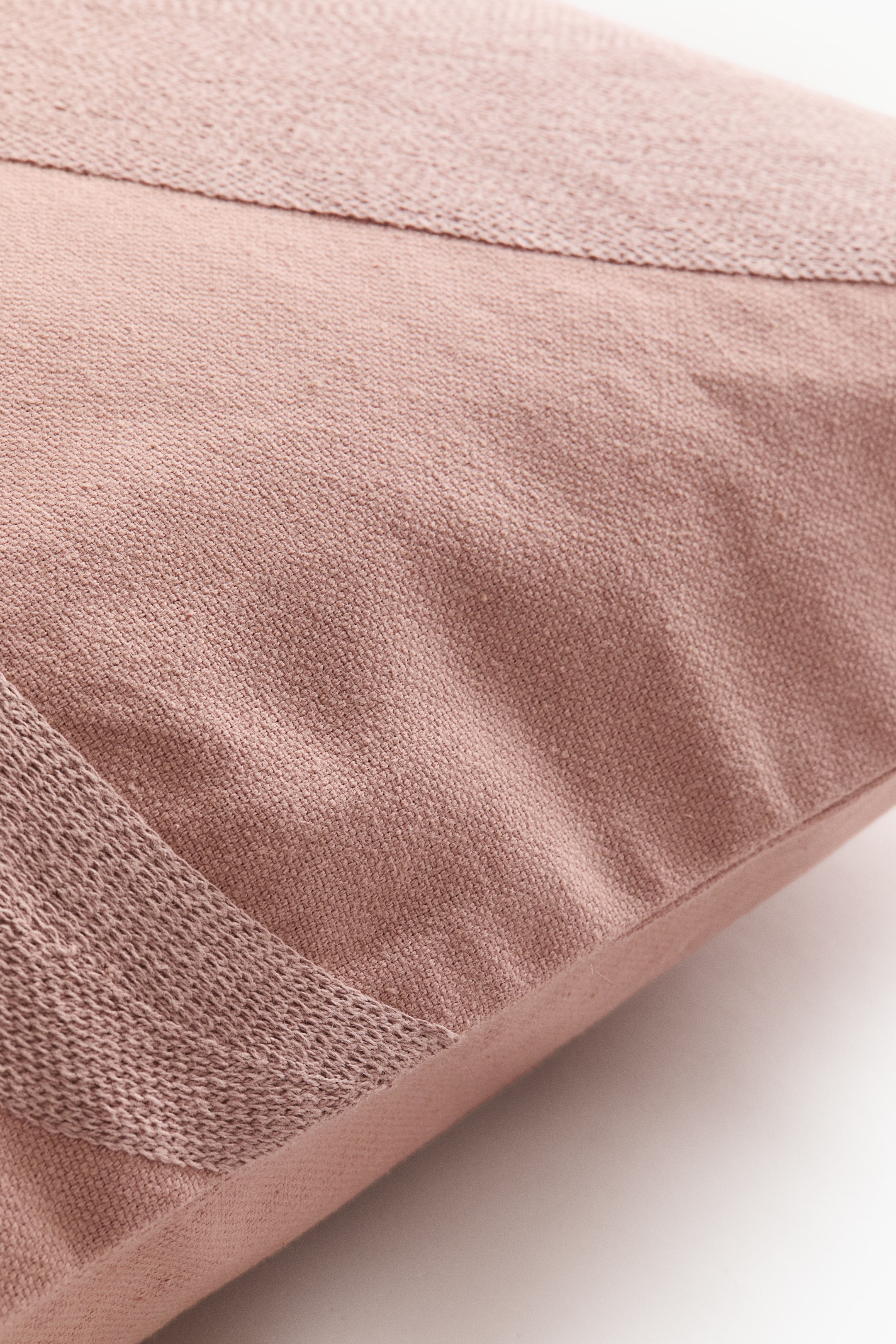 View larger image: Embroidered Cushion Cover - Light dusty pink - Home All | H&M CA 4
