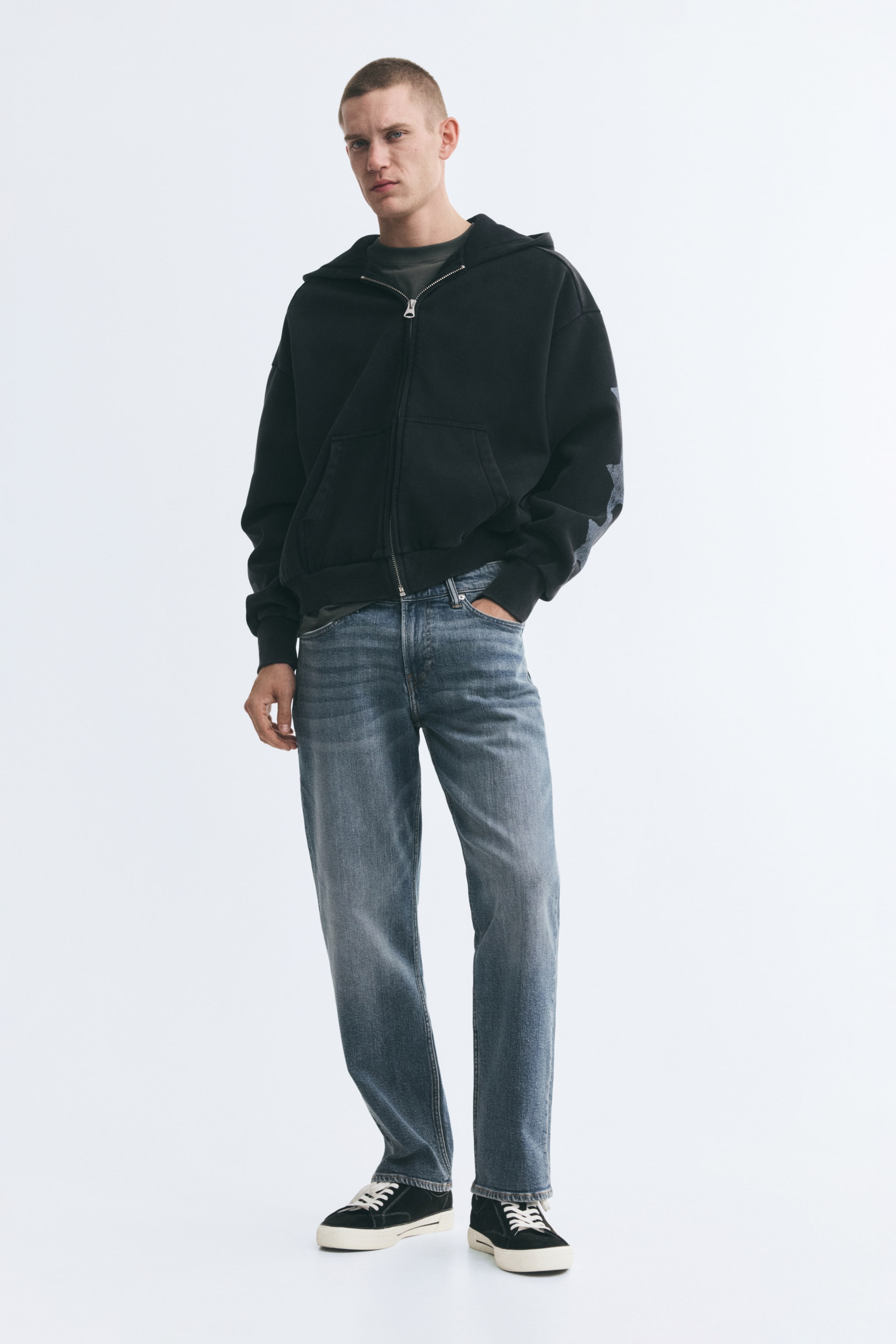 Ver imagen más grande: Regular Jeans - Azul denim medio - HOMBRE | H&M ES 1