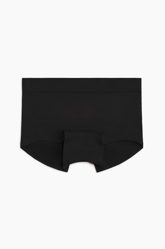 Braga shortie Seamless Light Shape - Negro/Marrón - 1