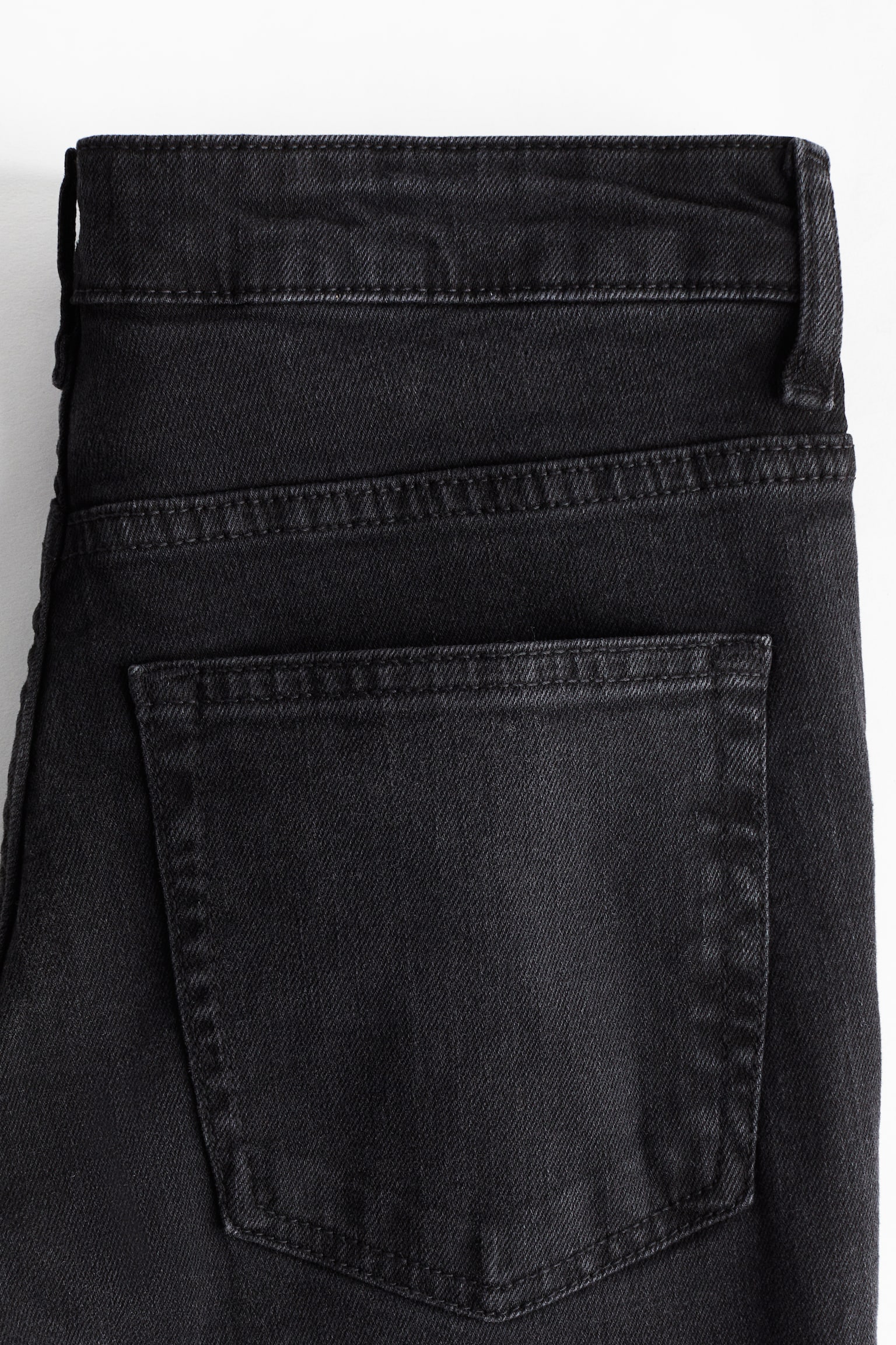 Женские джинсы H&M Bootcut Regular, цвет: Чёрный — фото 2