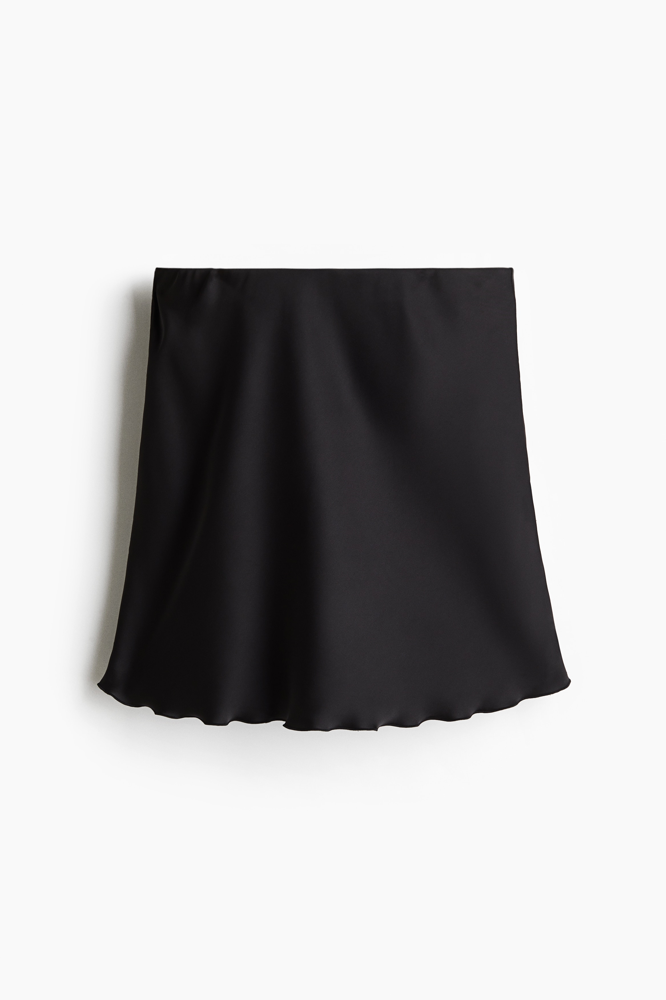 Satin Slip Skirt - Black/Powder pink/Brown/patterned