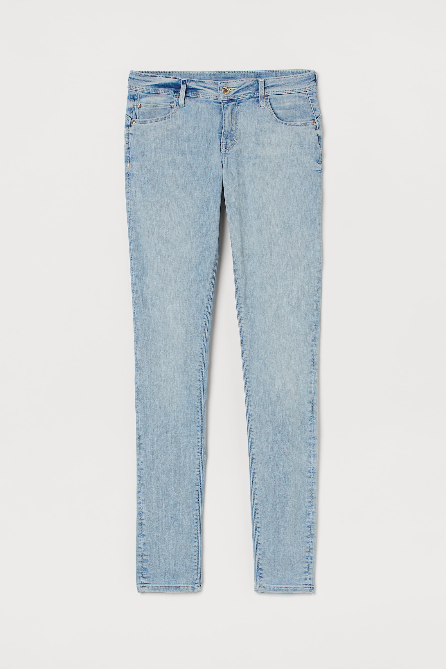 Push Up Low Jeggings - Light denim blue - 1