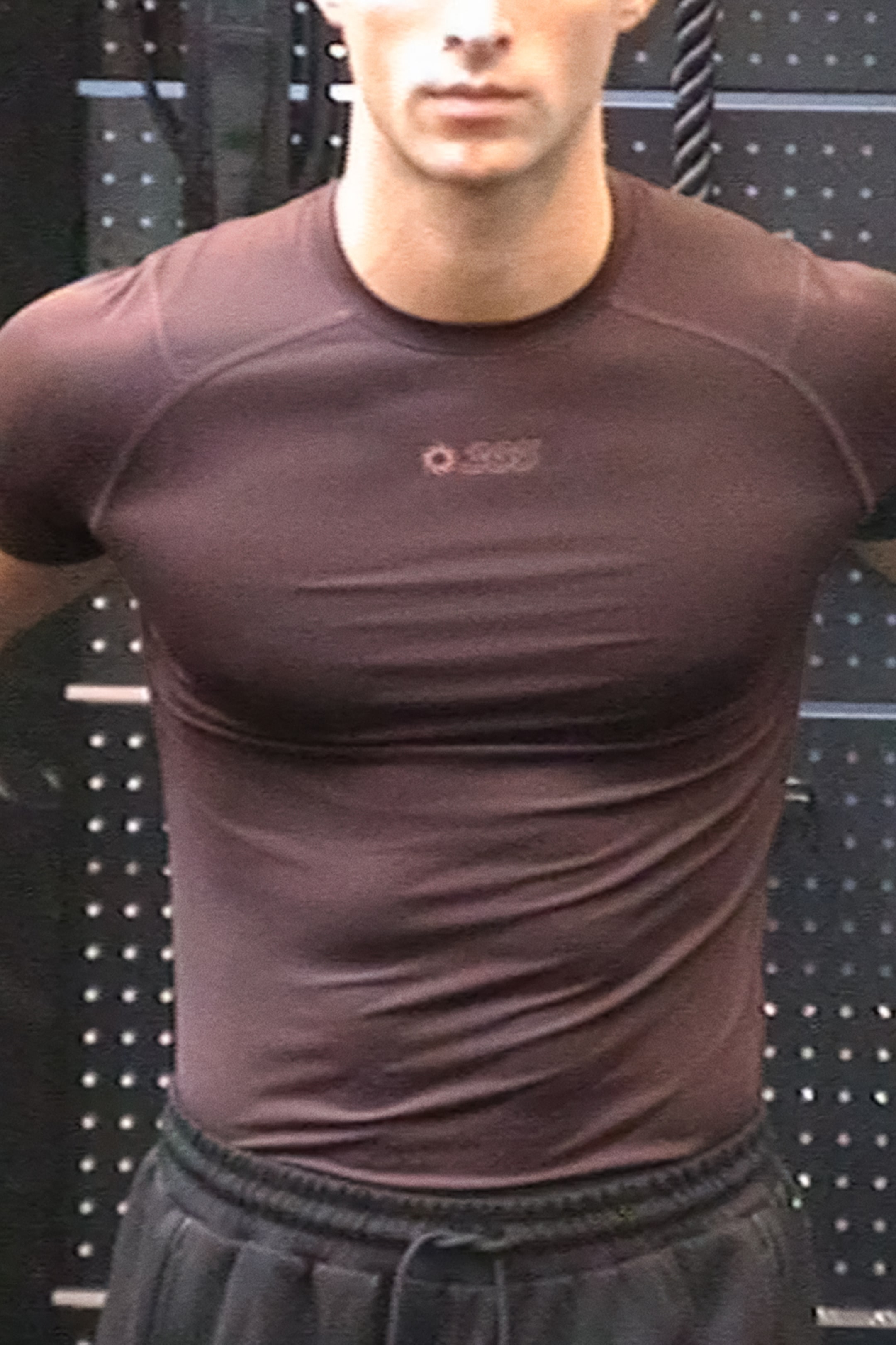 View larger image: Muscle Fit Sports T-shirt with DryMove™ - Dark brown - Men | H&M IN 2