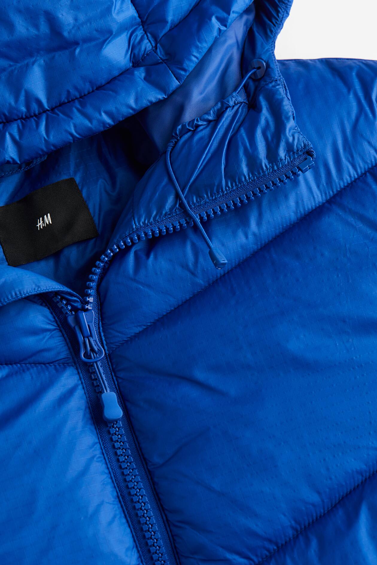 Men’s Bright blue Loose Fit Water-repellent Puffer Jacket | H&M CA
