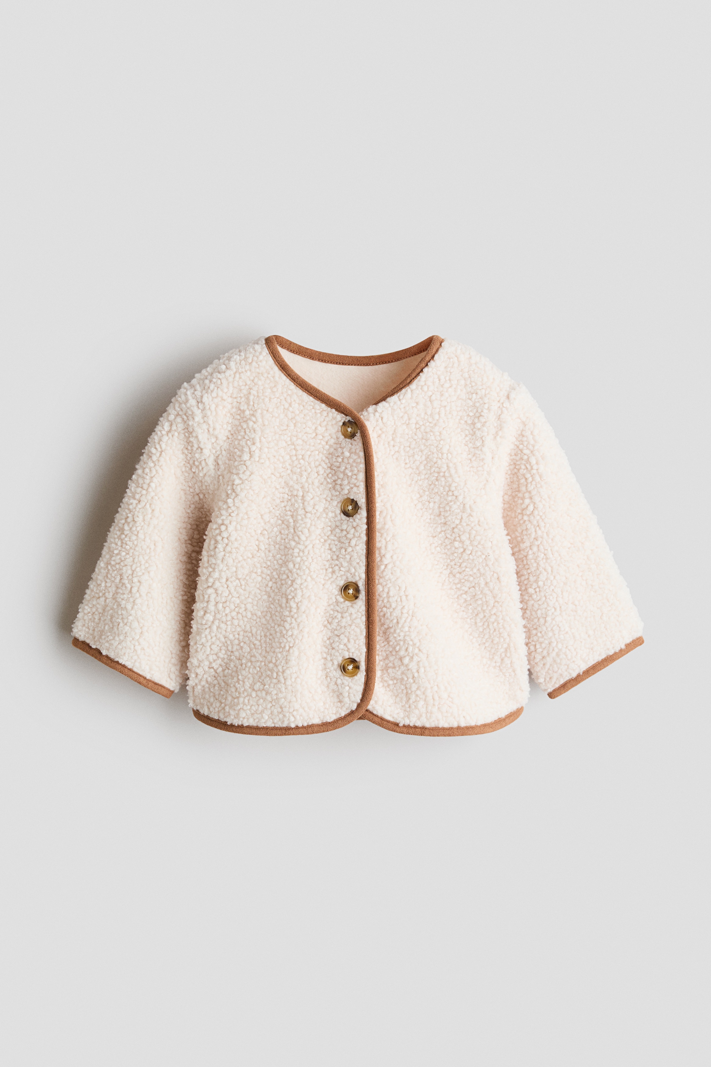 Teddy jacket - Cream