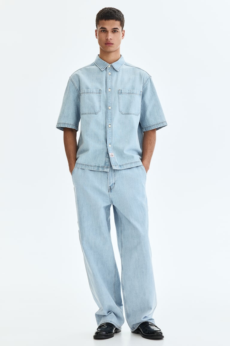 Farmerke u stolarskom stilu Baggy