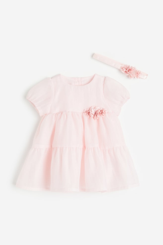 Dress and accessory - Light pink - 1