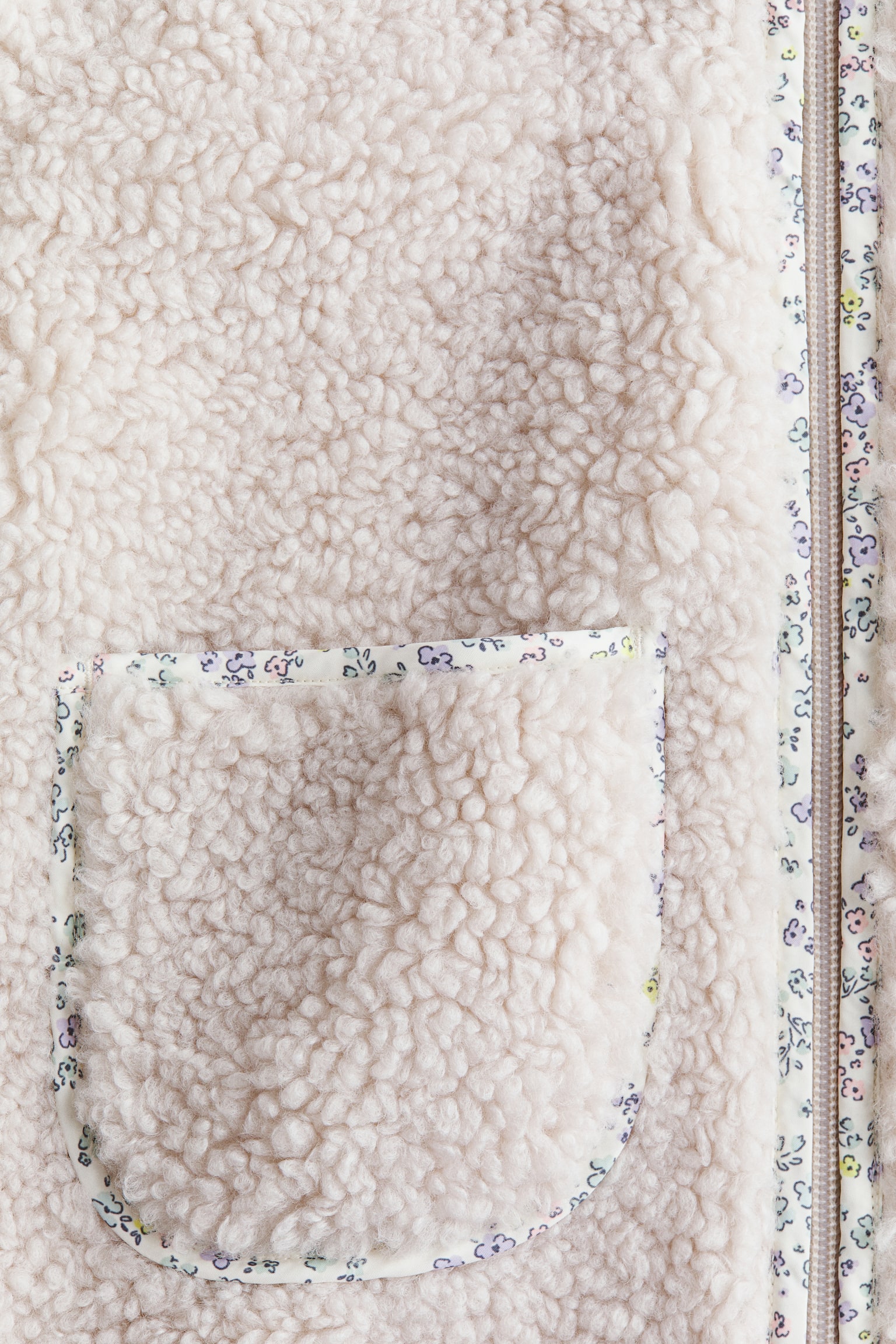 Teddy jacket - Light beige - 2