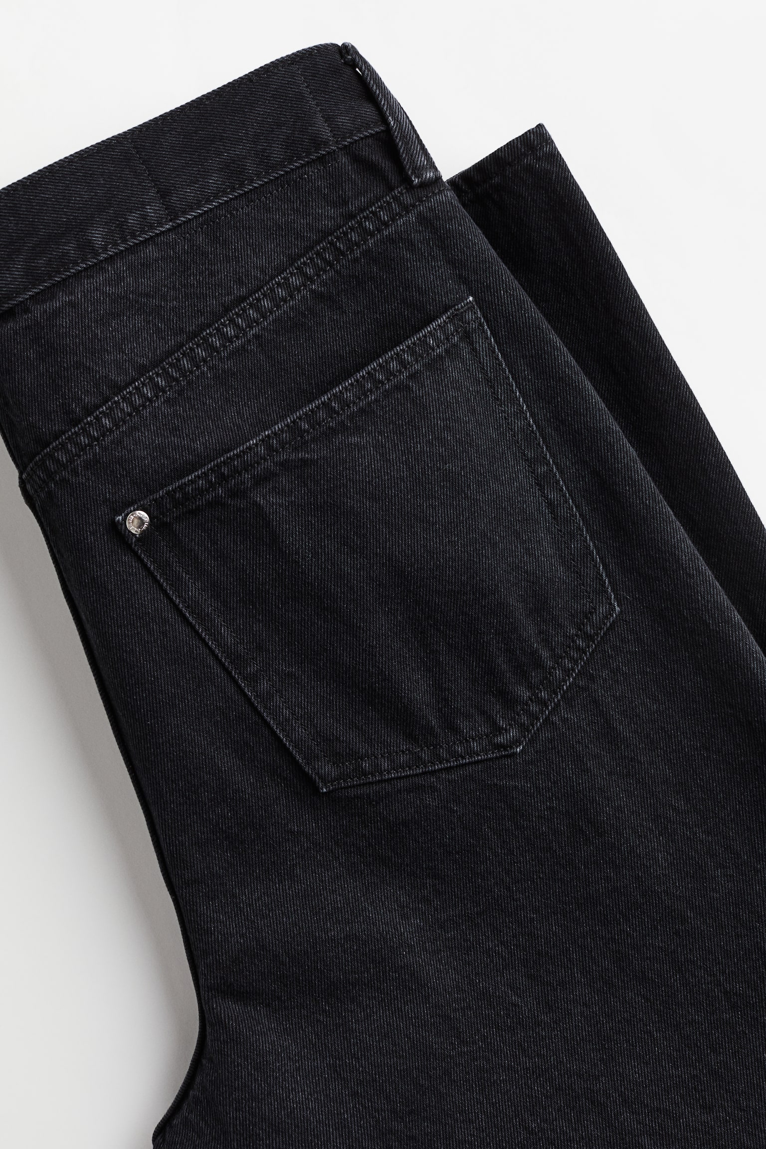 Straight Relaxed High Jeans - Black/Denim blue/Light denim blue - 6