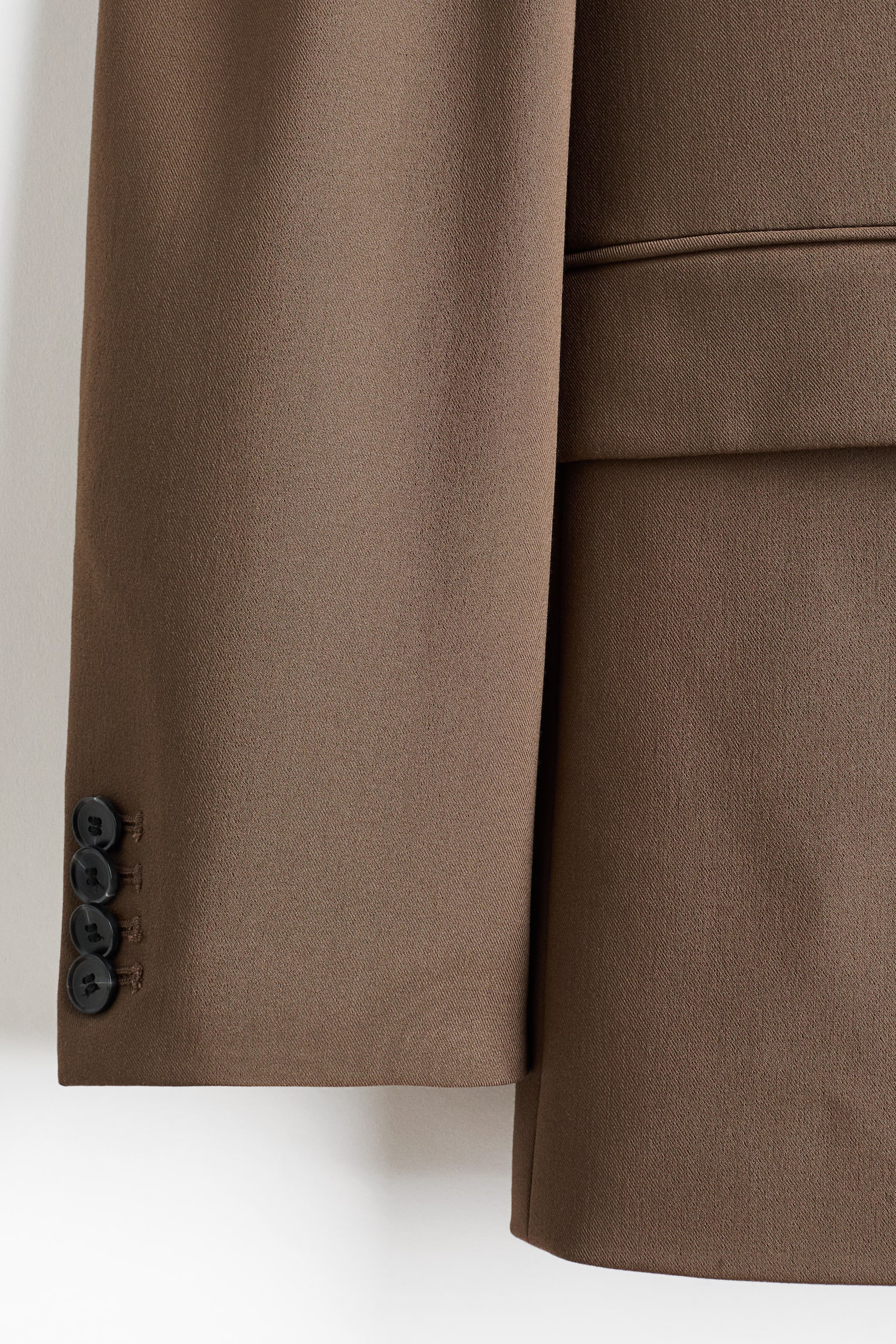 Wrinkle Resistant Relaxed Fit Suit jacket - Light brown - 6