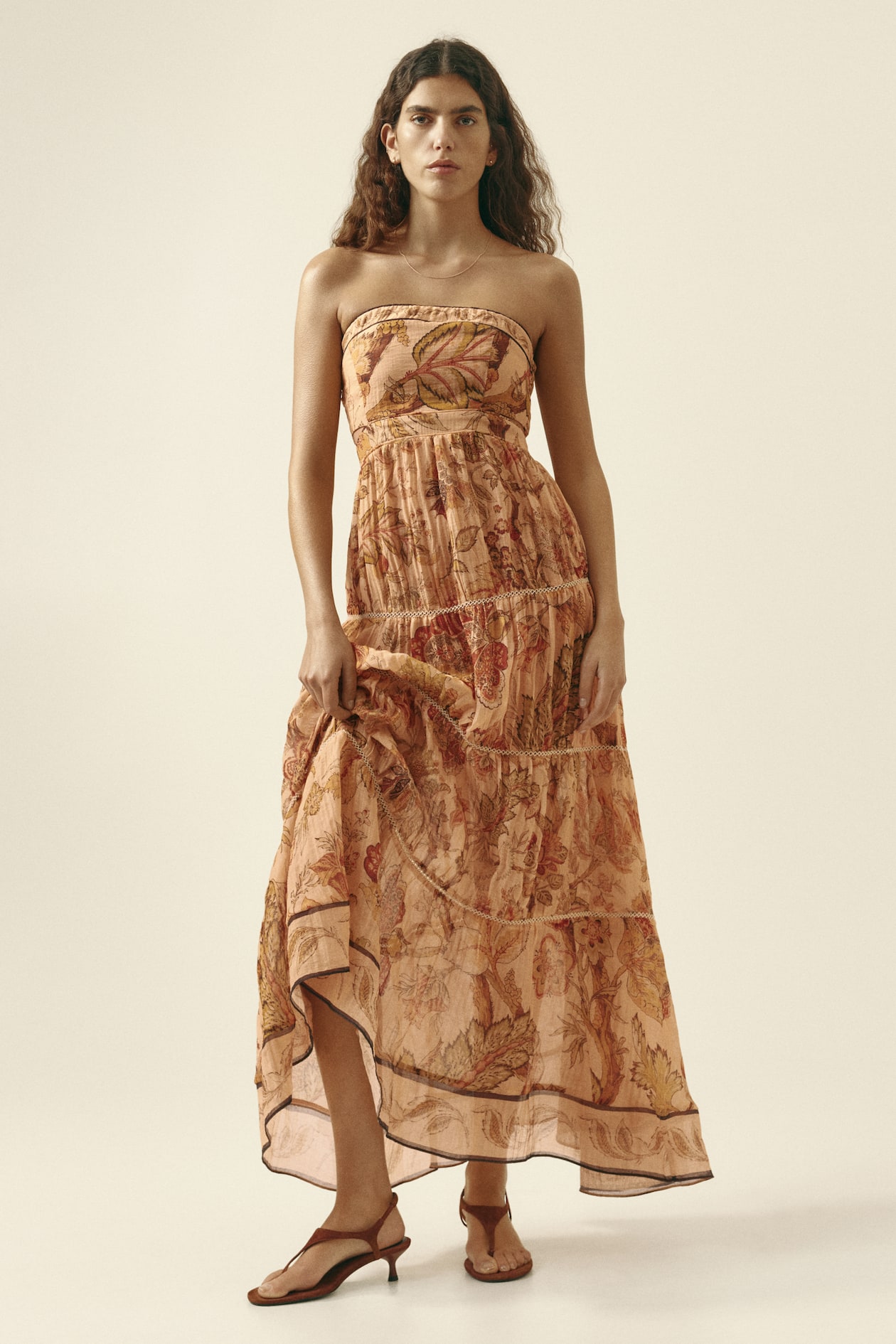 Tiered Bandeau Dress - image 5
