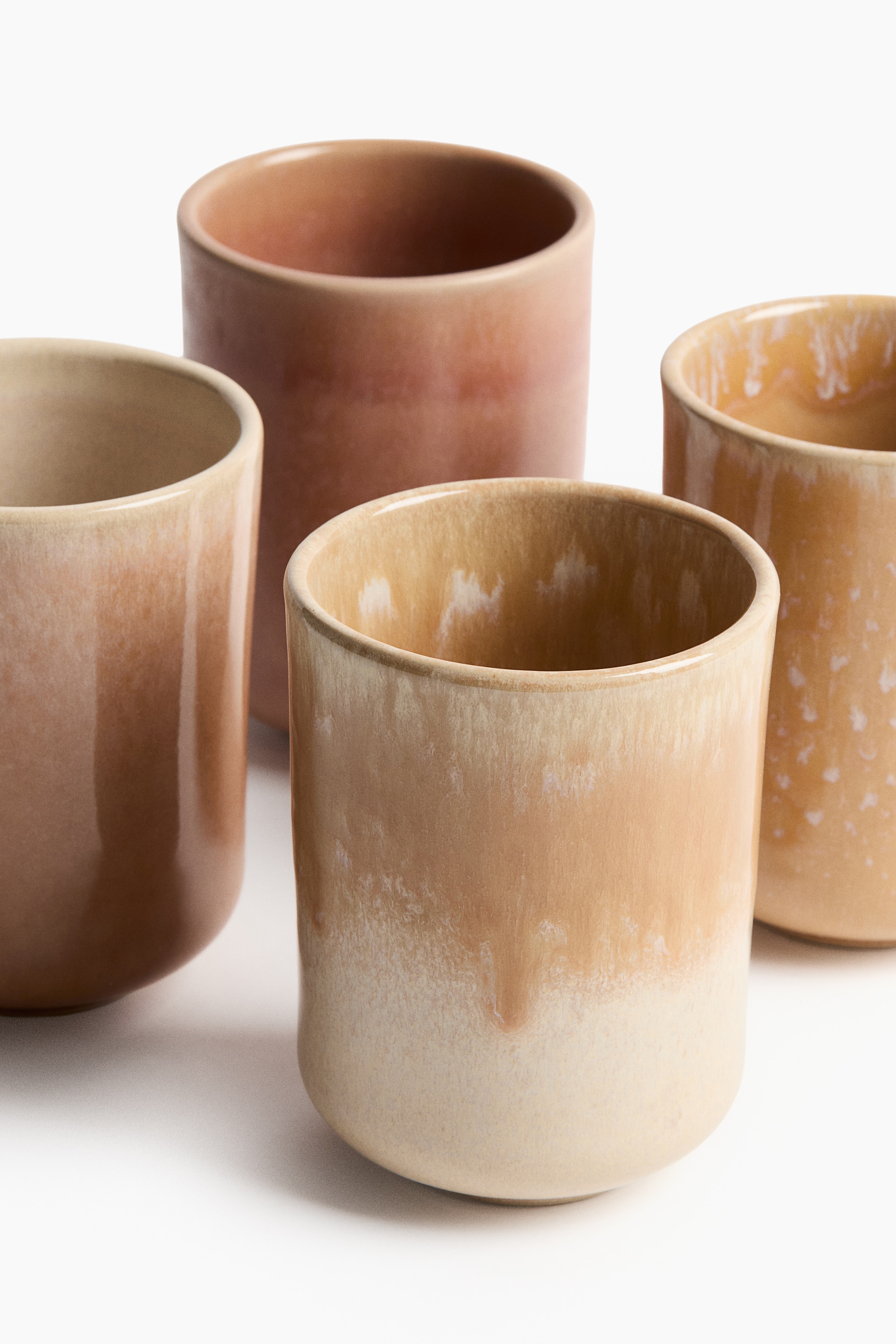 4-Pack Stoneware Mugs - Thumbnail 2
