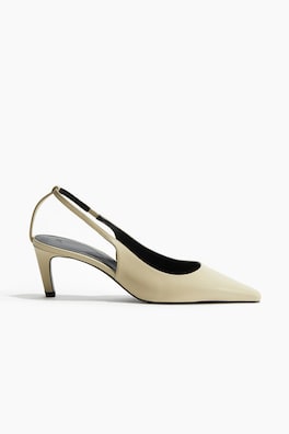 Slingbacks med klack