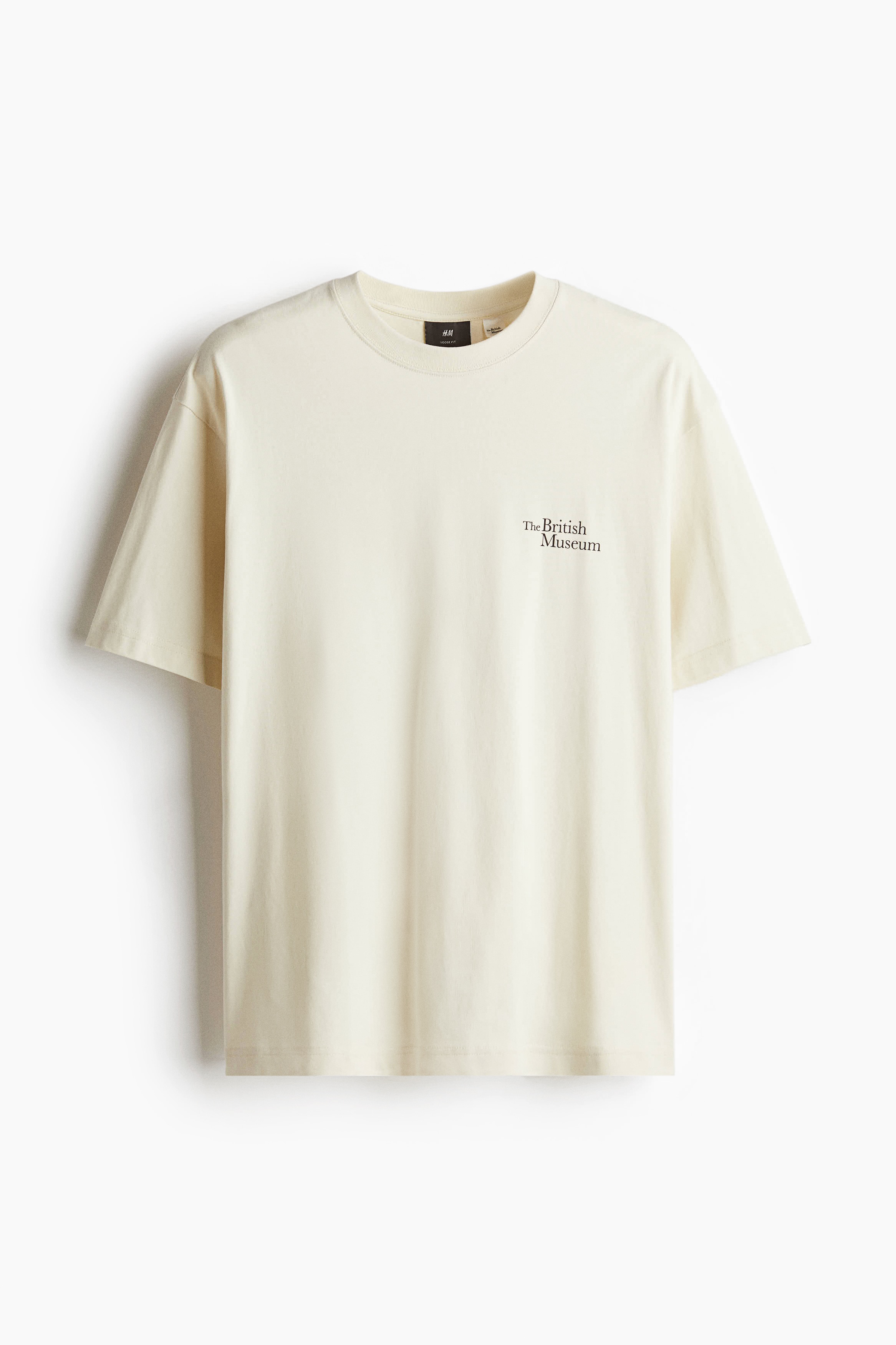 ルーズフィットTシャツ - クリーム／The British Museum/ブラック／2Pac/ブラック／Nirvana/ダークグリーン／スヌーピー/ブラック／Metallica/ホワイト／Honda/ホワイト／Claude Monet/ホワイト／University of Michigan/ブラウン／Van Gogh/ブラック／Florida Gators/ホワイト／スヌーピー/ブラック／Post Malone/ホワイト／Vincent van Gogh
