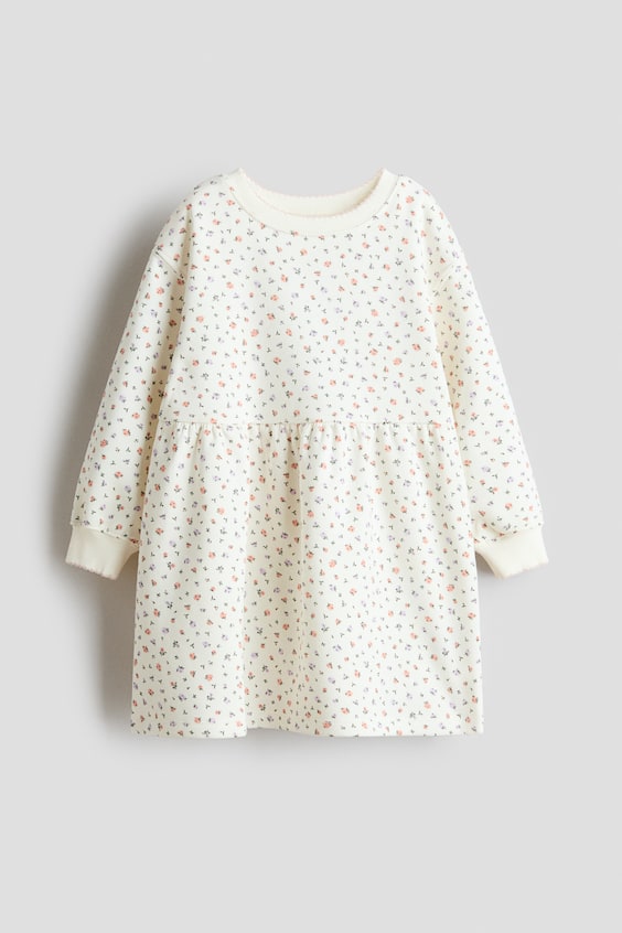 Детские платья H&M Patterned Sweatshirt Dress