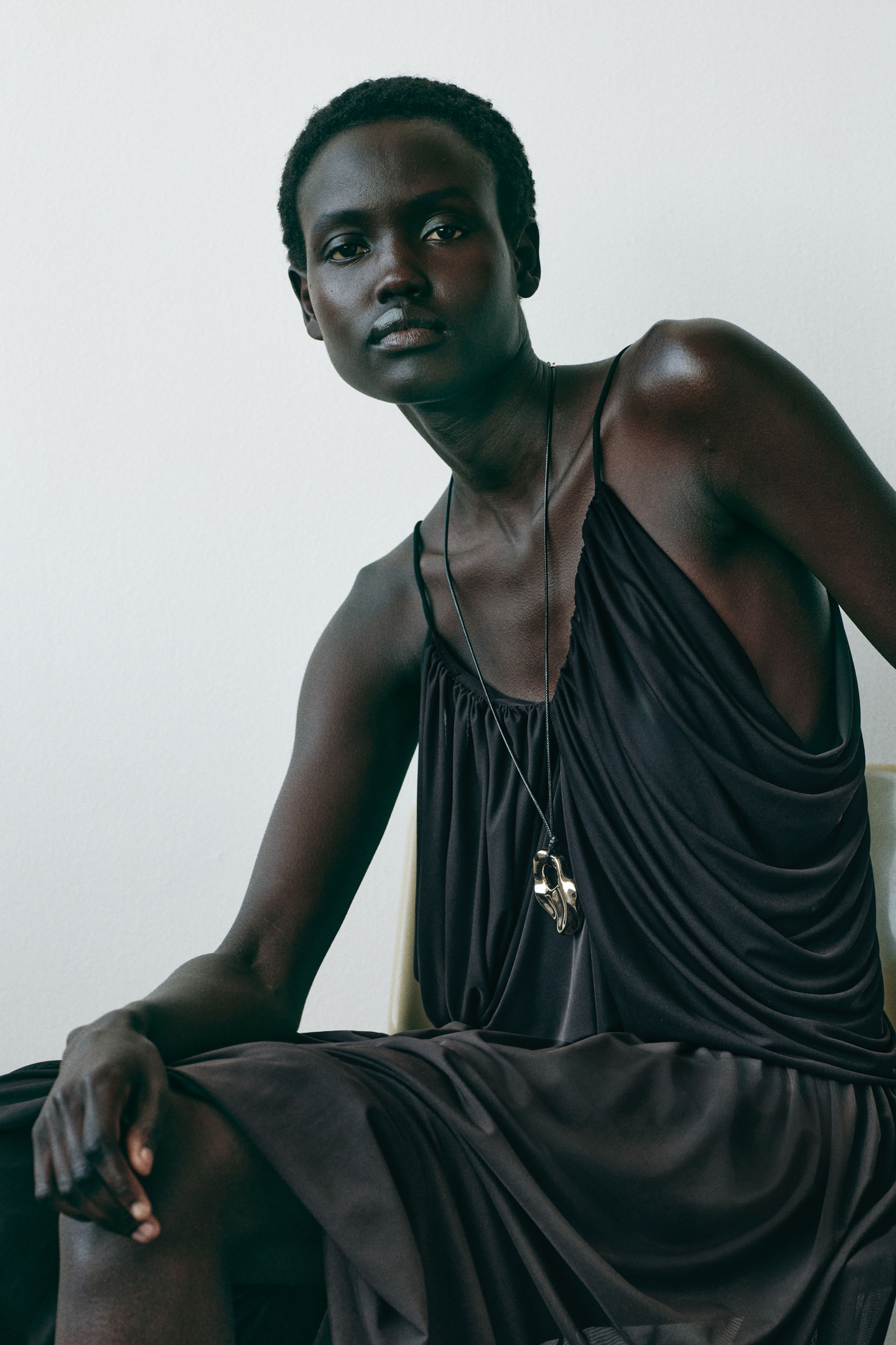 Draped Strappy Top