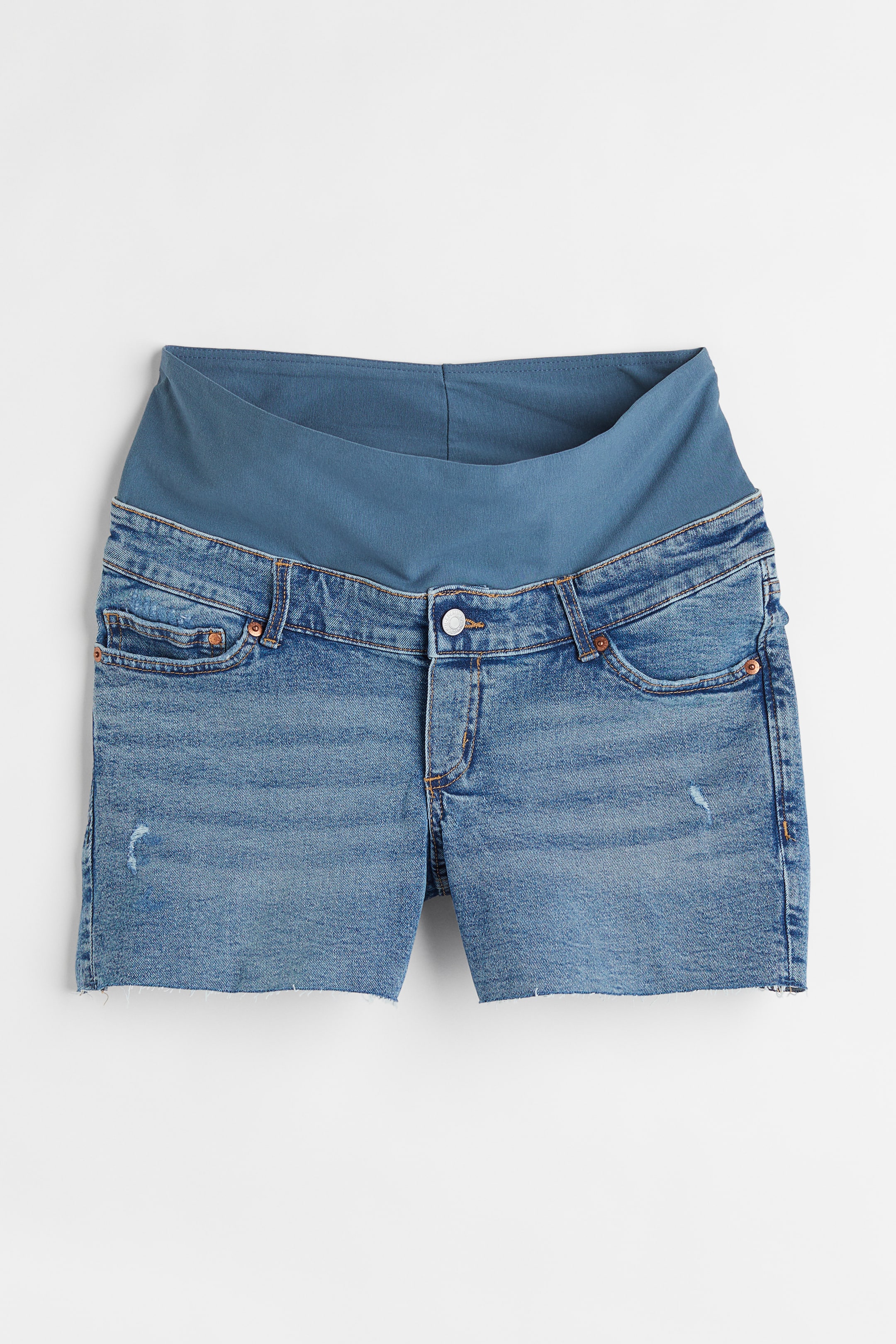 MAMA Denim Shorts