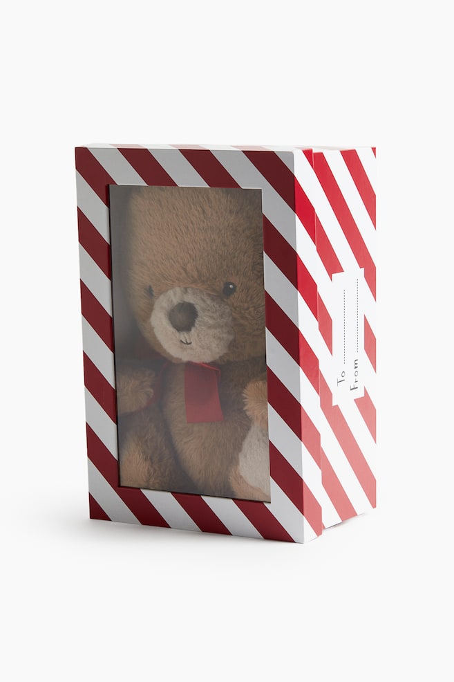 Soft Toy Gift Box - Brown - 1
