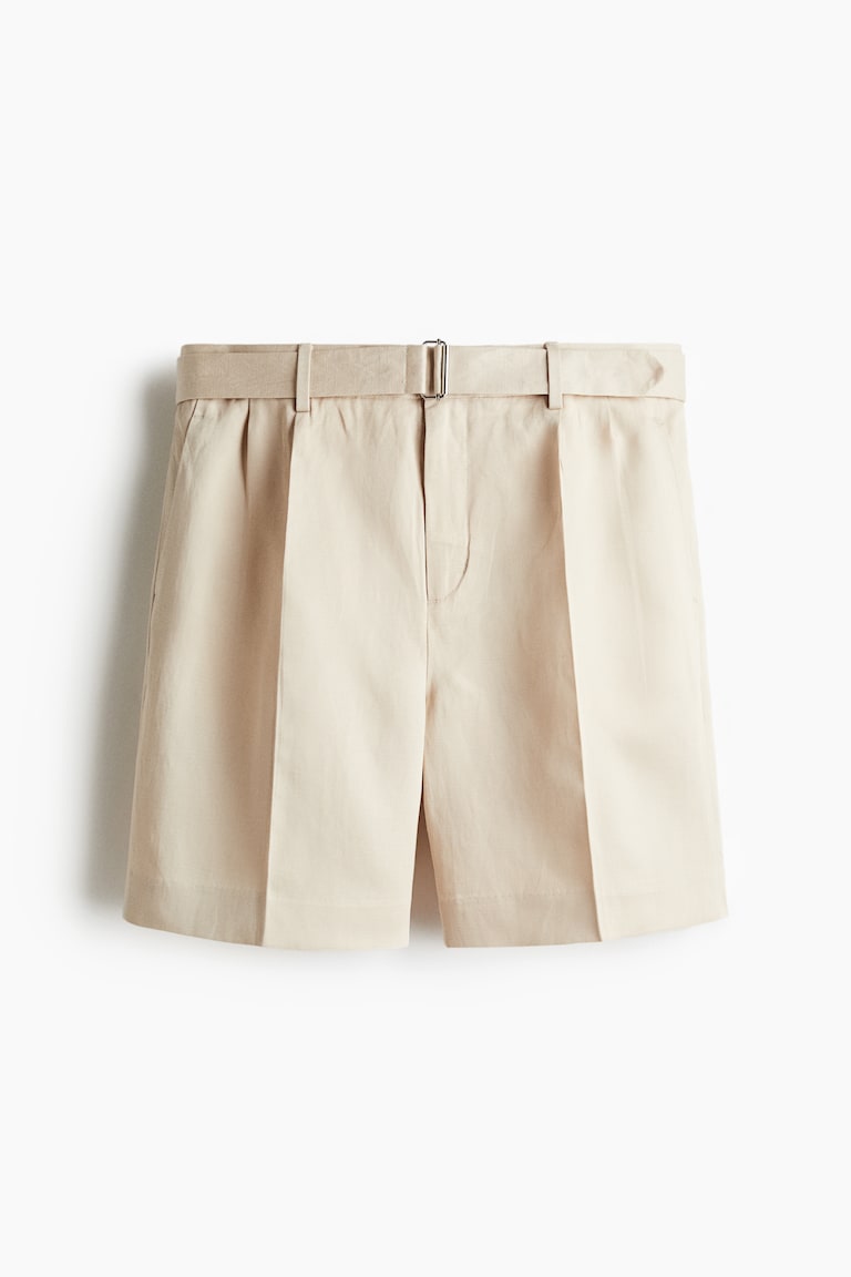 Šorts elegantnog kroja od liocela Relaxed Fit