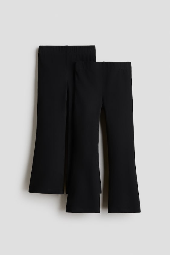 Детские леггинсы H&M 2-Pack Flared Leggings