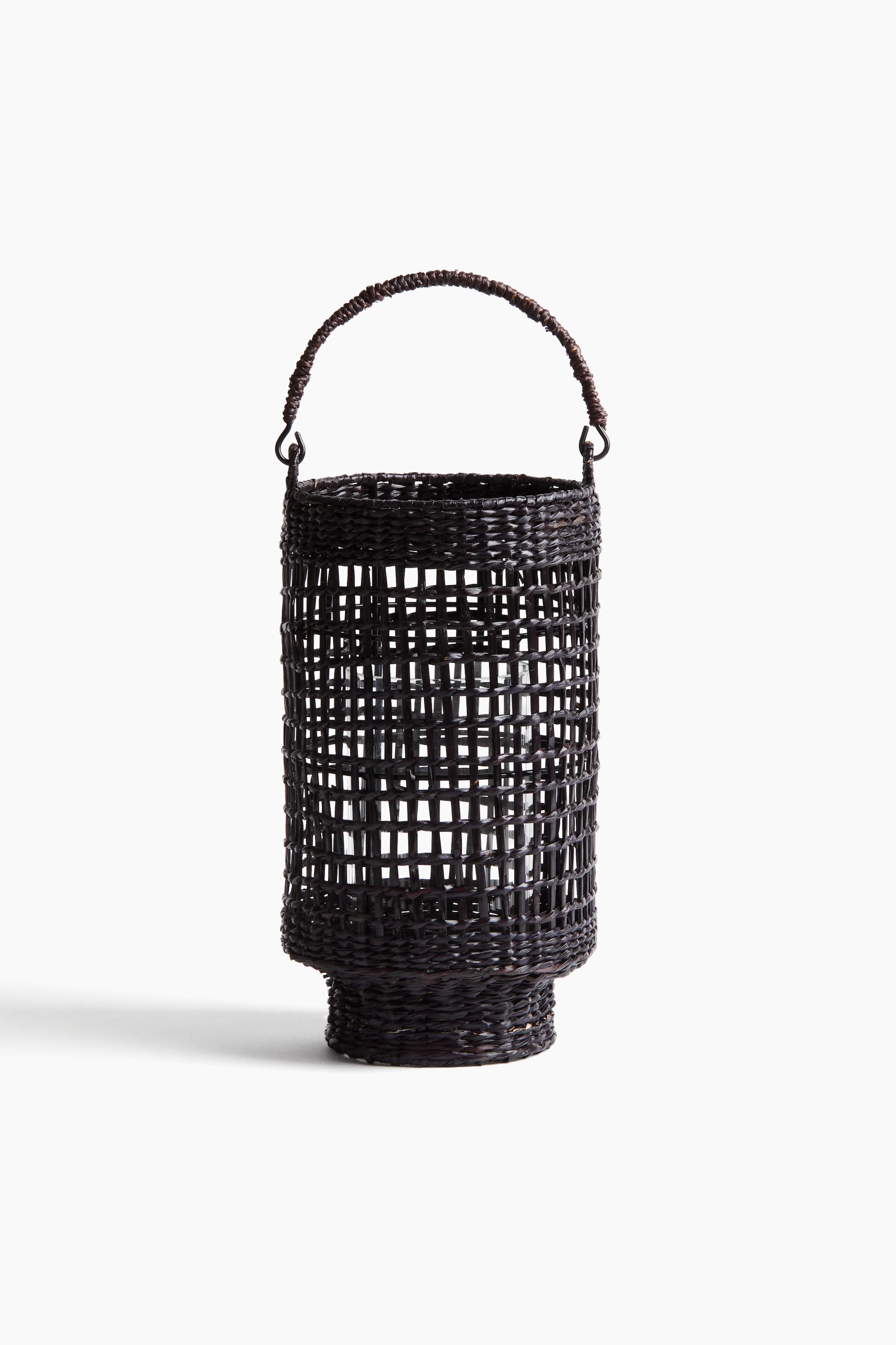 View larger image: Large seagrass lantern - Dark brown - Home All | H&M IE 1