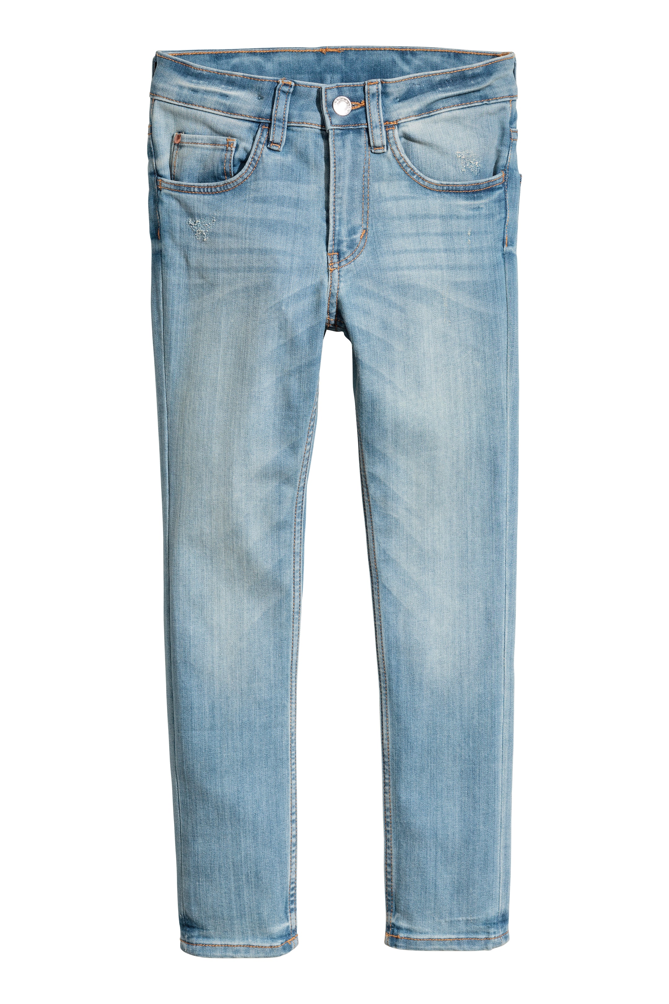 View larger image: Skinny Fit Jeans - Light denim blue - Kids | H&M GB 1