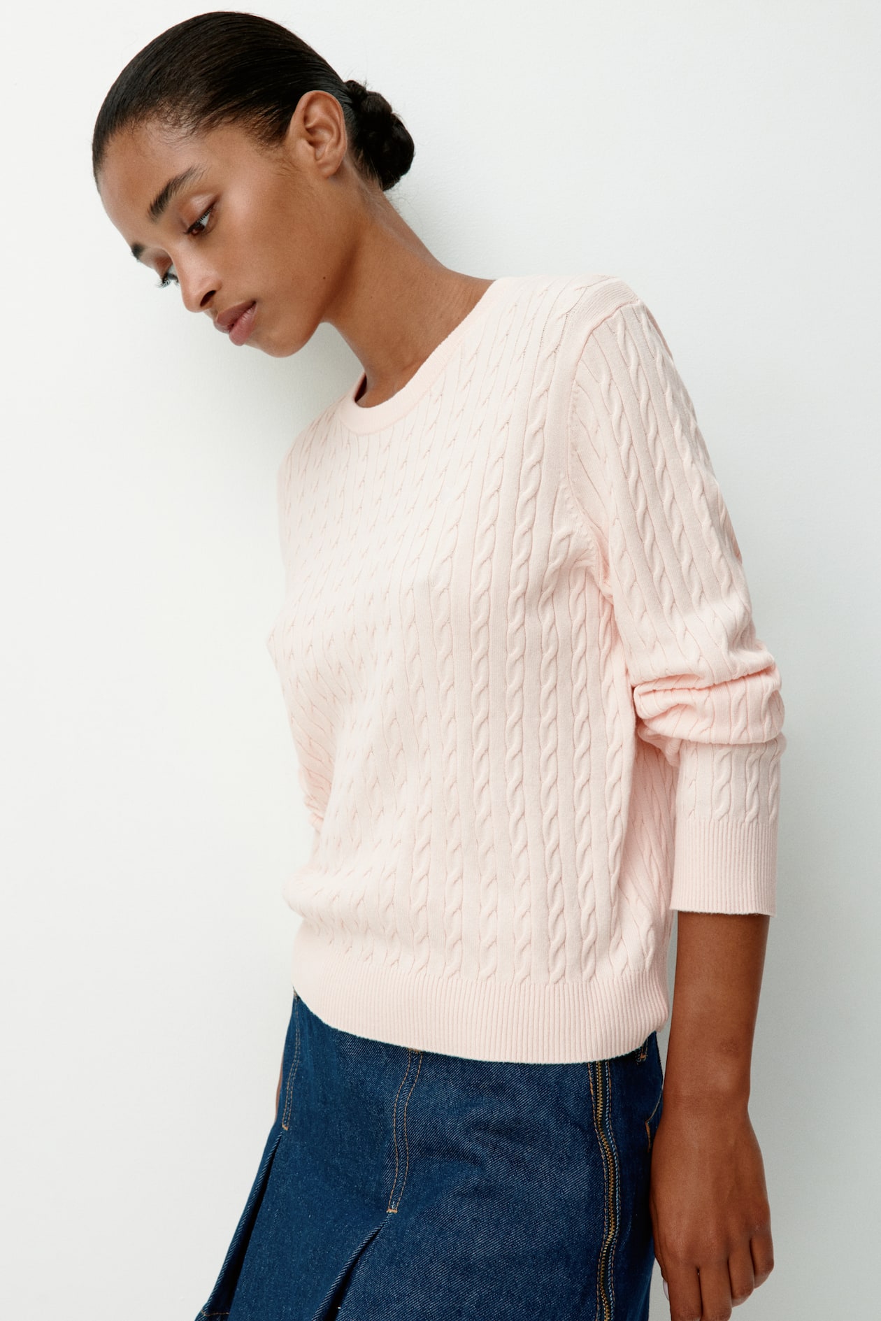 Cable-Knit Sweater - image 2