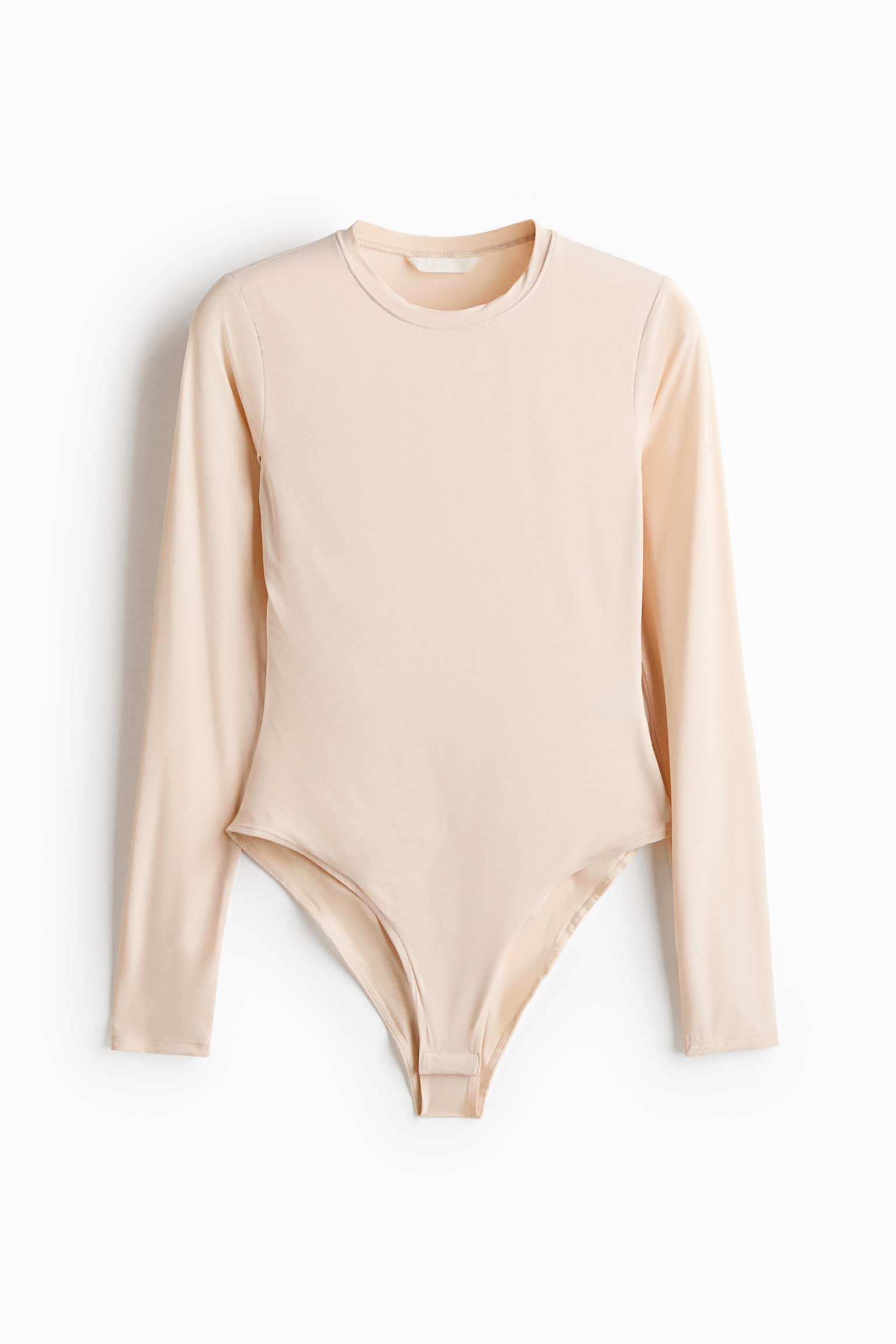 Long Sleeve Bodysuit - Light beige/Beige - 1