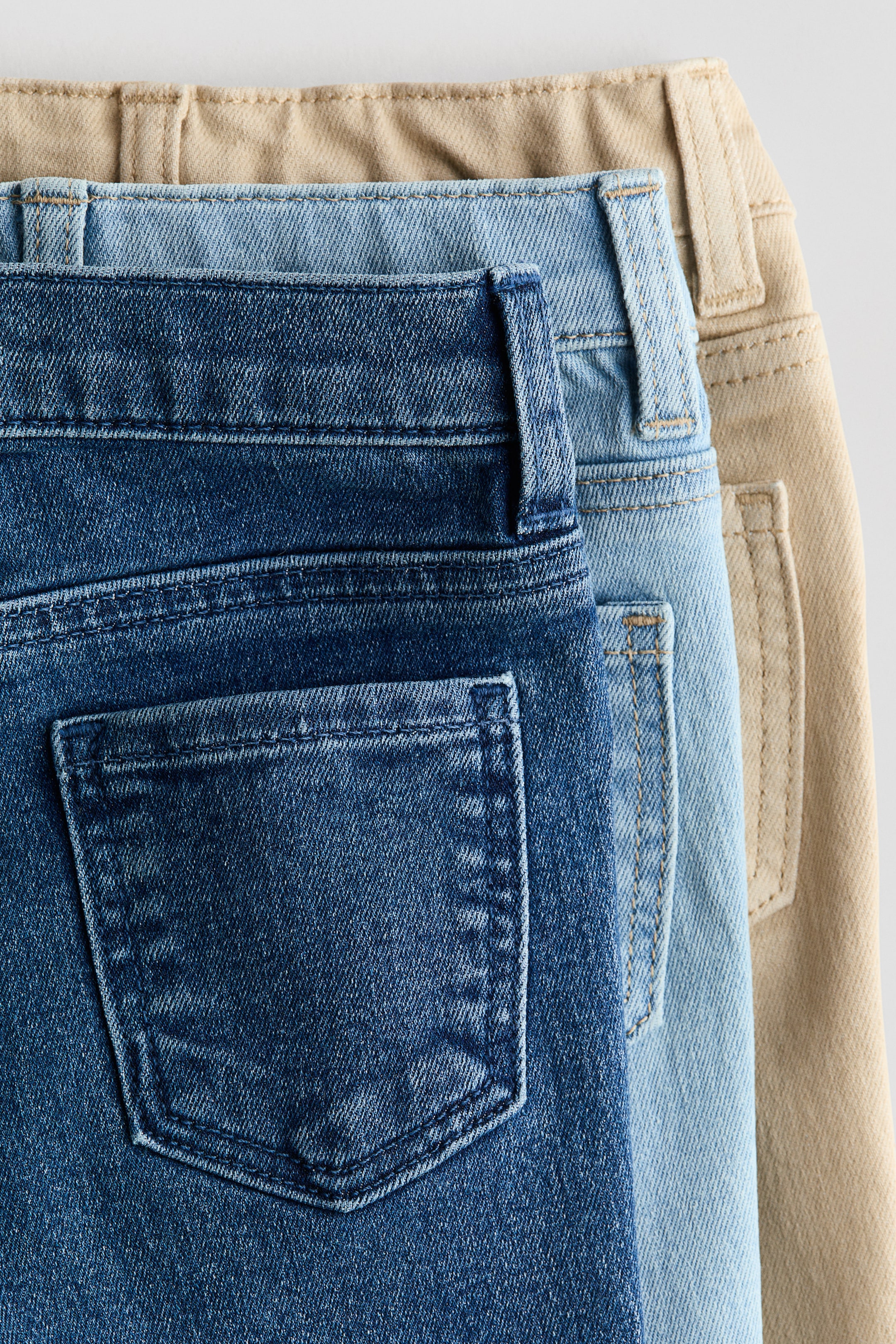 3-pack Comfort Stretch Skinny Fit Jeans