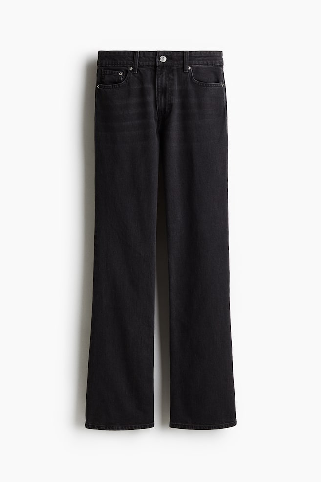 Bootcut High Jeans - Black/Black/coated - 1
