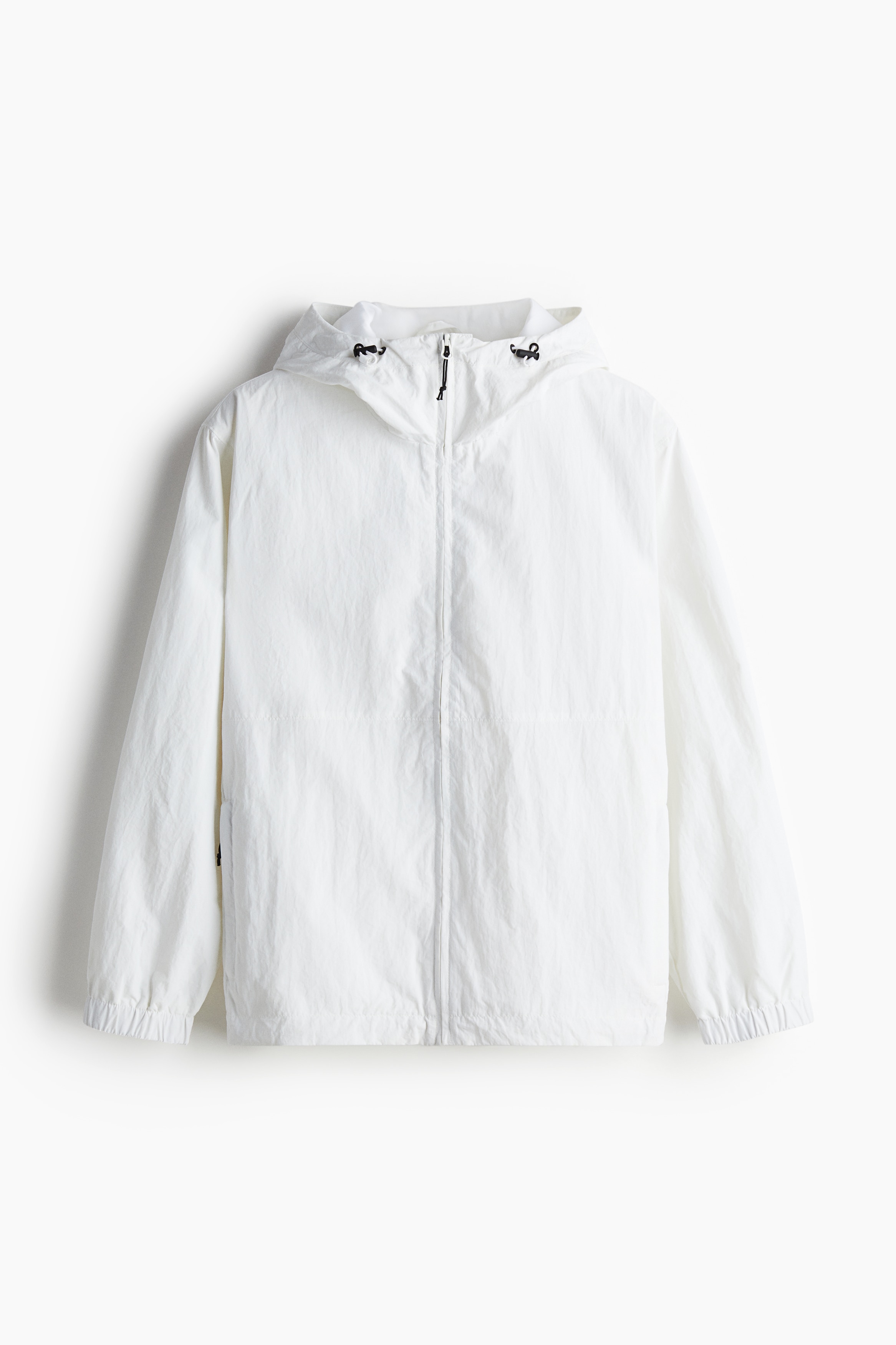 Regular Fit Windbreaker - White - Men | H&M IN
