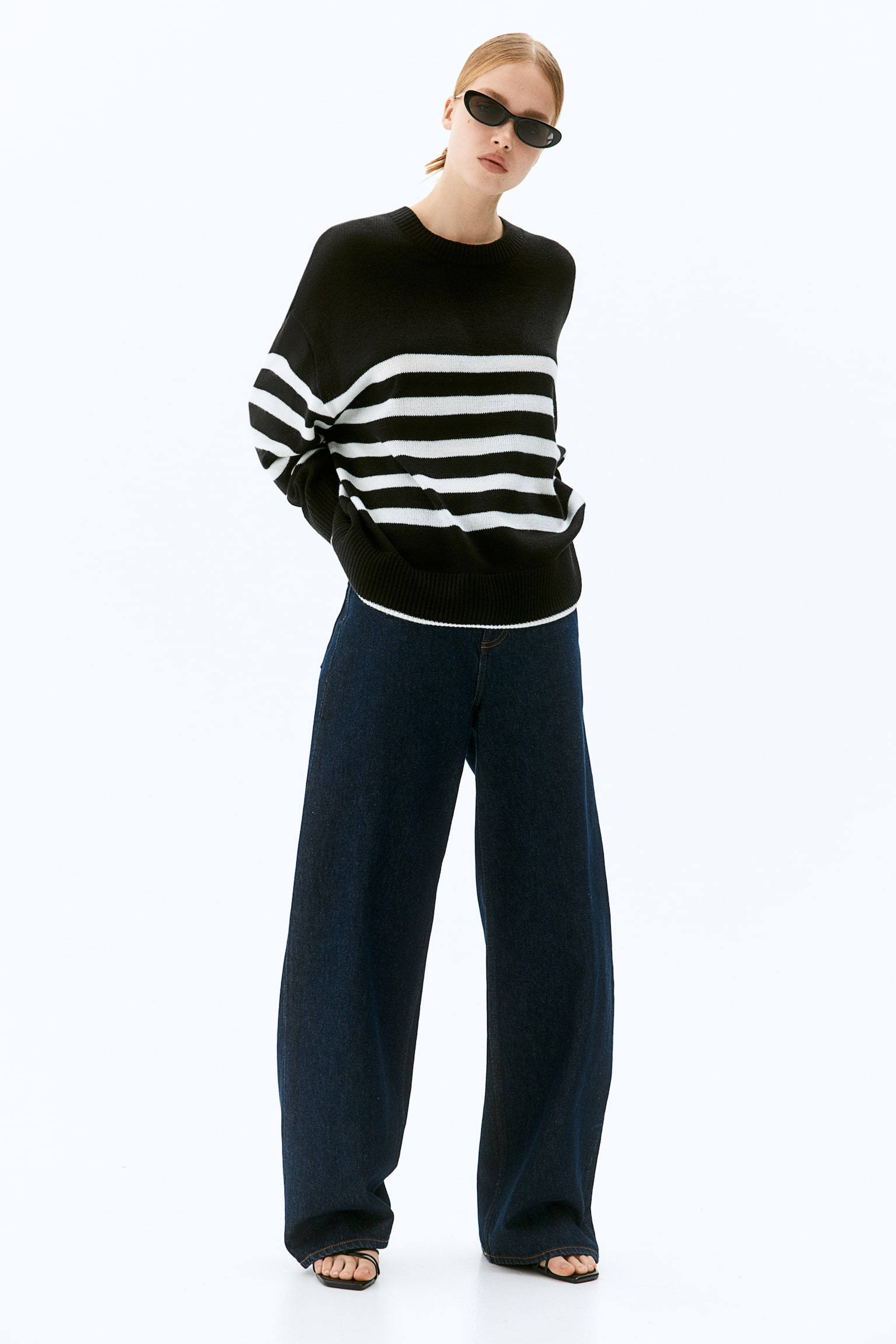 Jumper - Black/Striped/Light beige/Striped/Yellow/Black/Navy blue/Striped/Light beige/Striped/Cream/Striped - 6