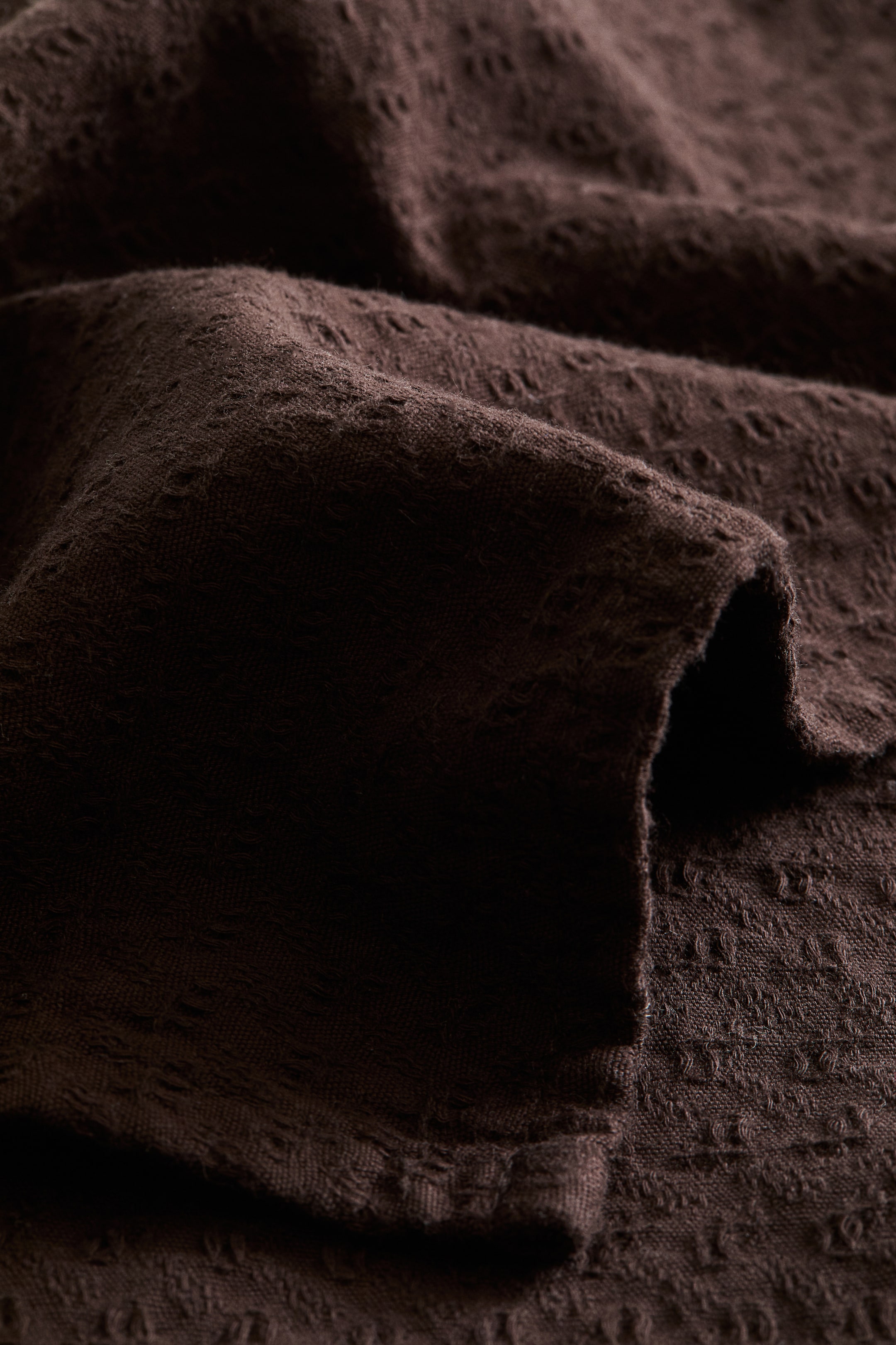 拡大画像を表示: 2-pack jacquard-weave tea towels - ダークブラウン - Home All | H&M JP 2