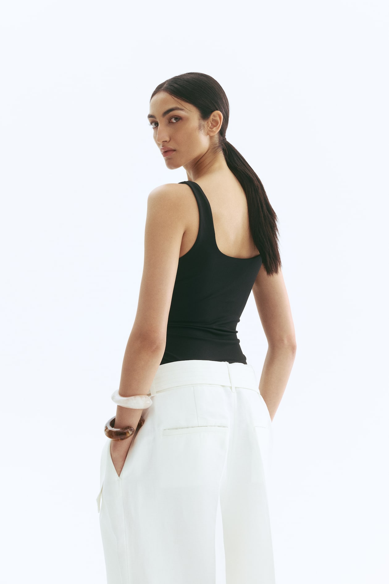 Draped Bodysuit - image 4