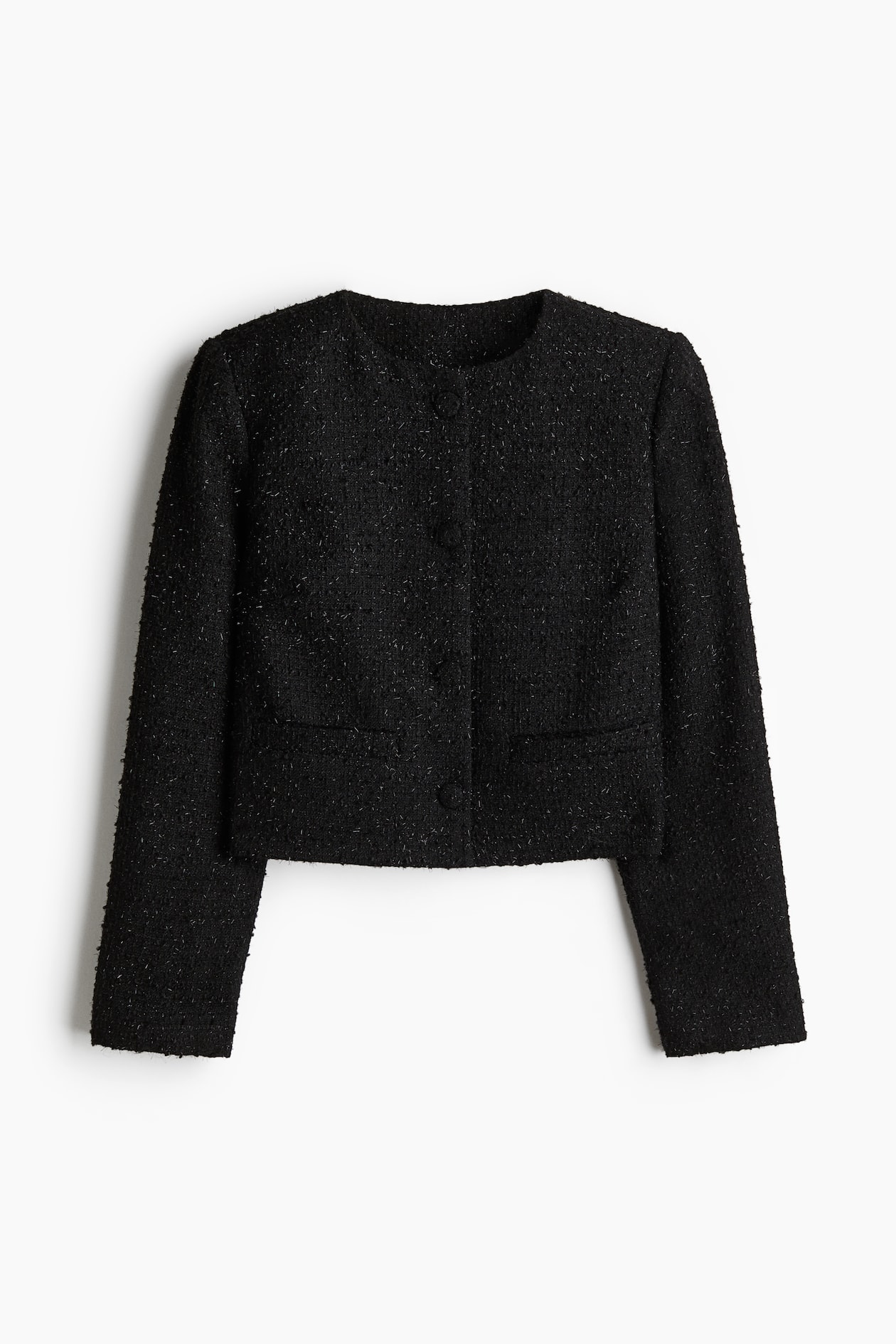 Boucle-Weave Jacket