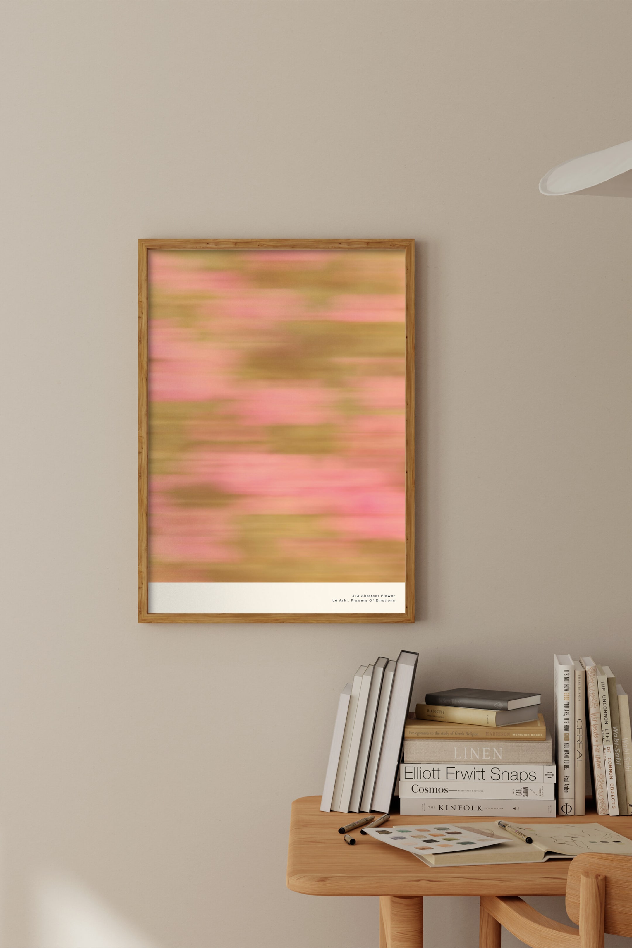 Agrandir l'image: Lé Ark - #13 Abstract Flower - Samenvatting - Poster & Frame - HOME | H&M BE 1
