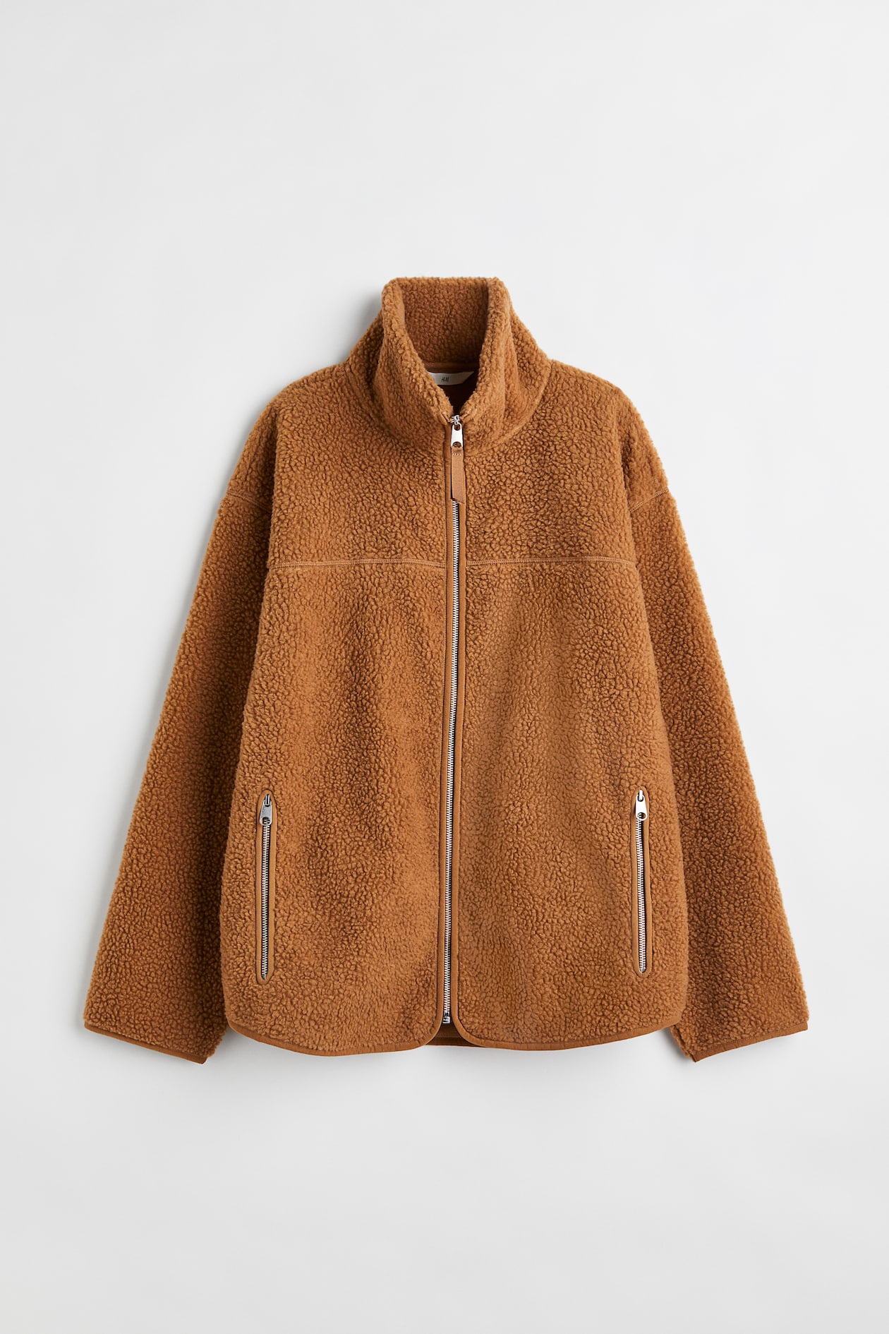 Teddy Jacket Braune Jacke H&m Mantel Damen H&m Teddy