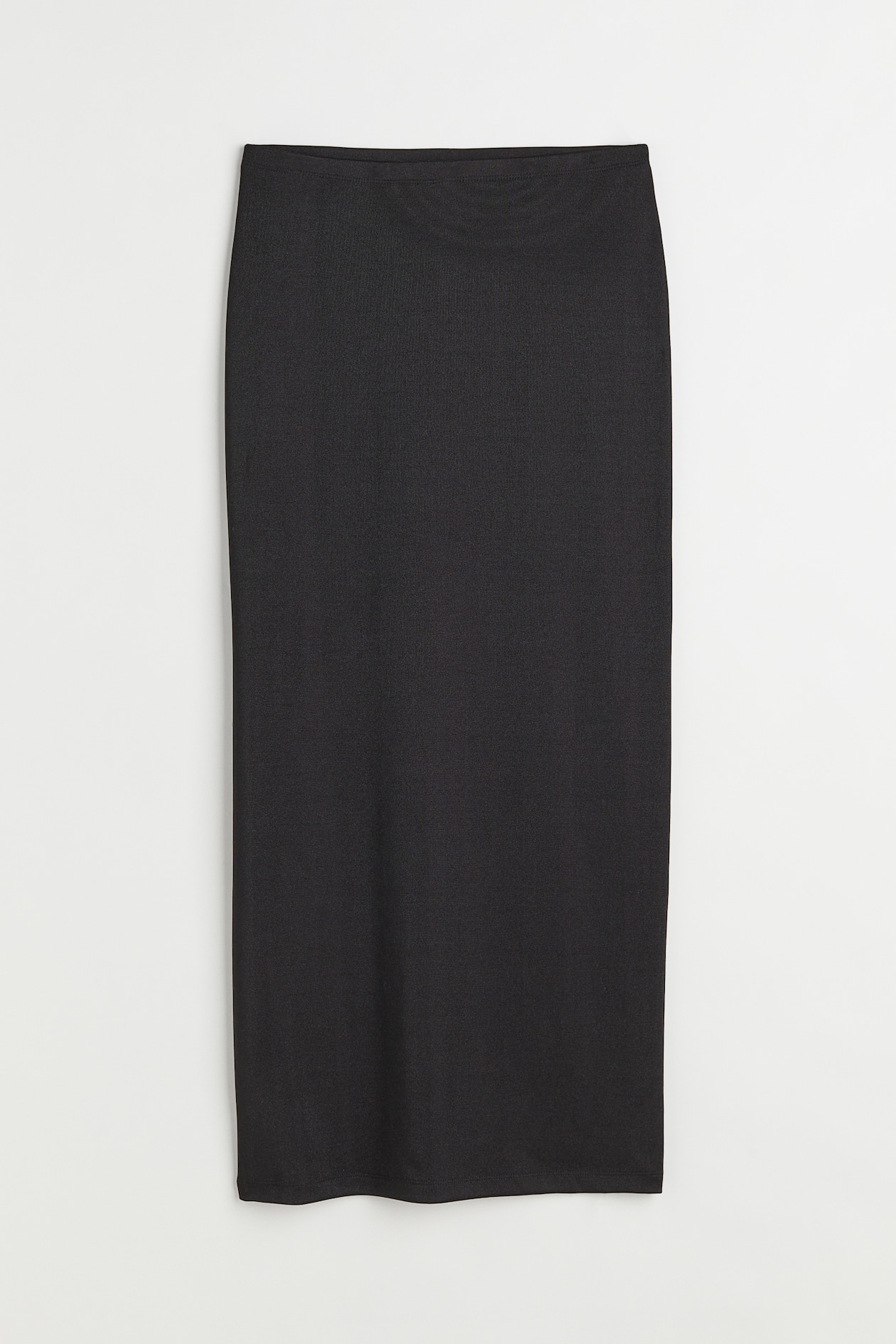 Ankle-length Jersey Skirt - Low waist - Ankle-length - Black - Ladies ...