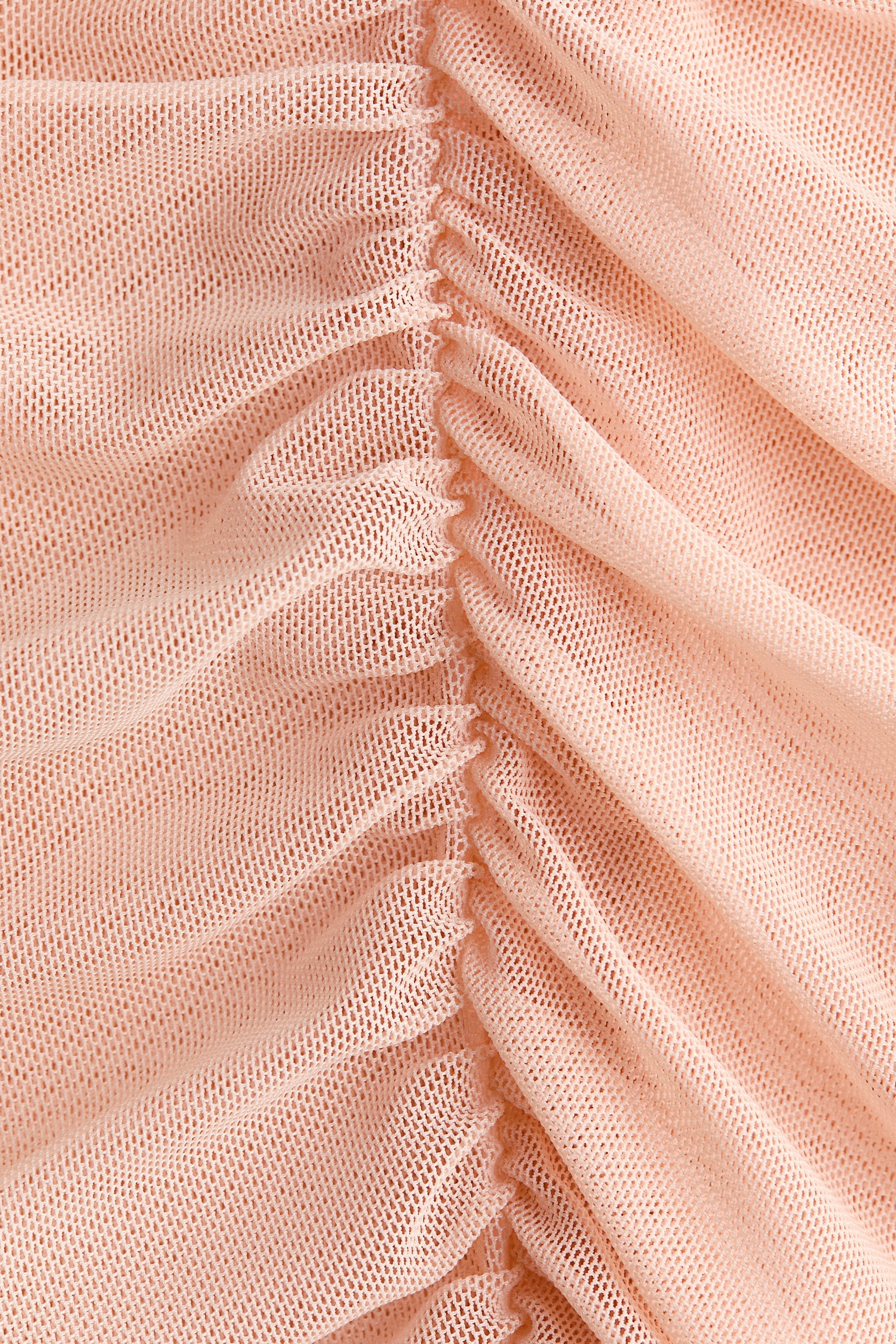 Ruched mesh top - 3