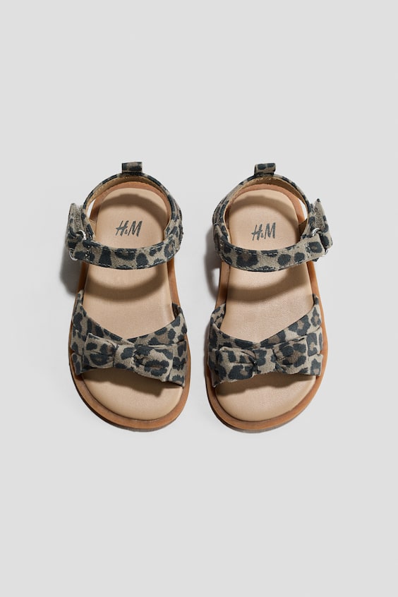 Детские сандалии H&M Appliquéd Strappy Sandals