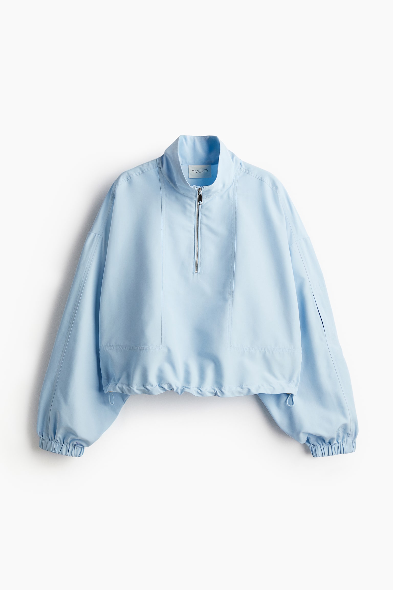 DryMove™ Cropped Activewear Anorak - Light blue - 2