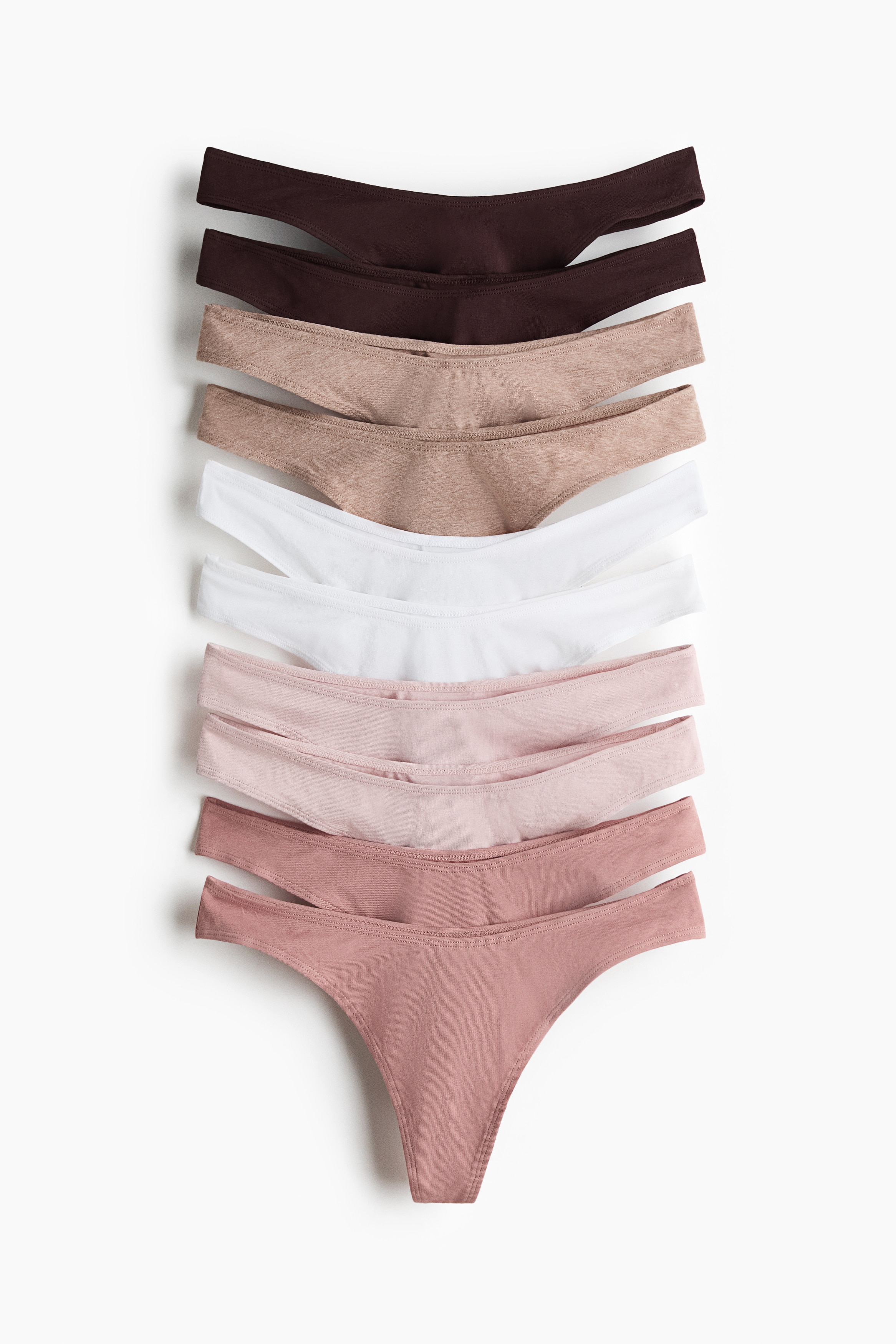 10-pack Cotton Thong Briefs from H&M - $20.99