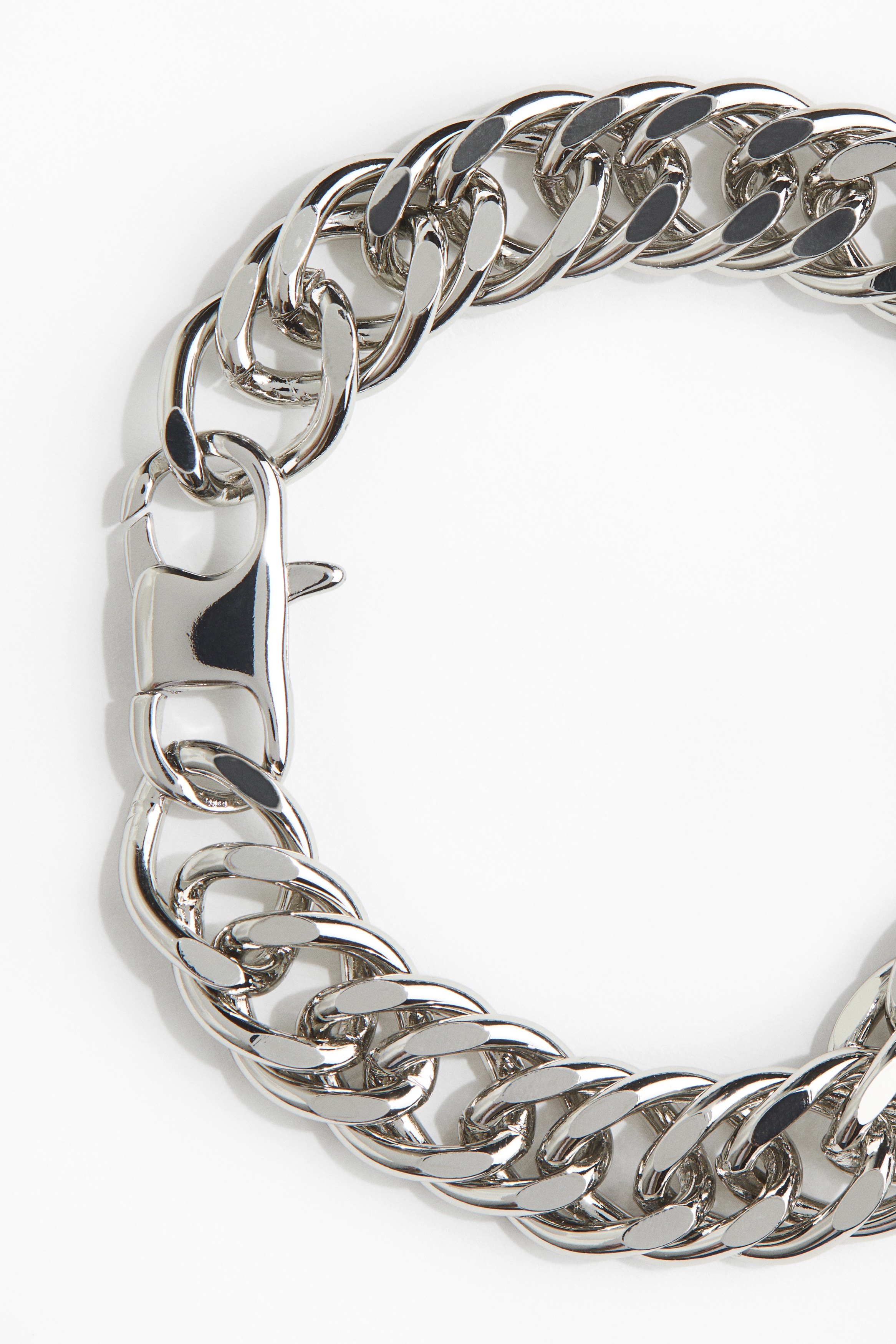 Men's Silver-colored Chunky Bracelet | H&M US