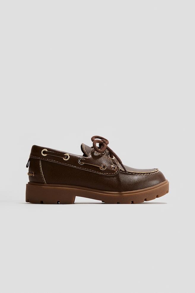 Deck Shoes - Dark brown - 1