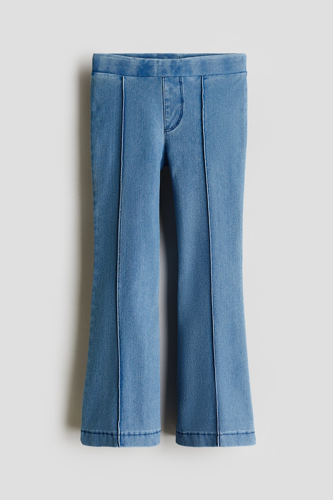 Flared jeggings - Denim blue/Denim blue/Floral/Pink/Washed black/Denim blue/Berries - 1